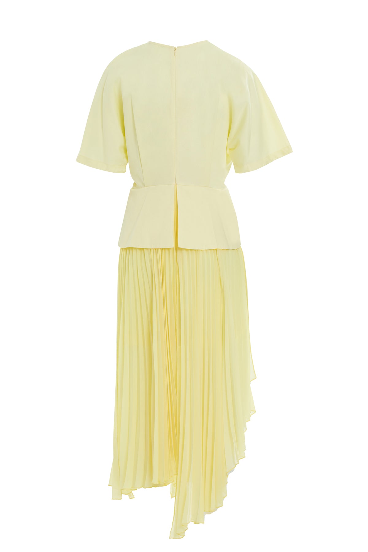 Zincir Detaylı Eteği Piliseli Elbise