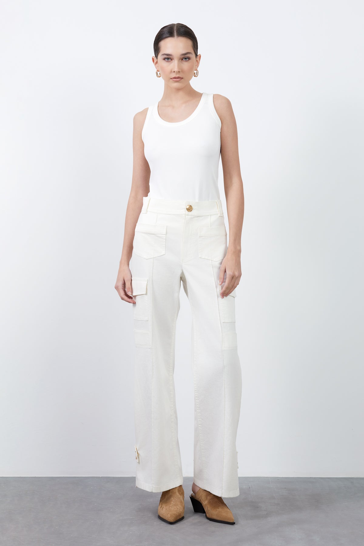 Cep Detaylı Jean Pantolon