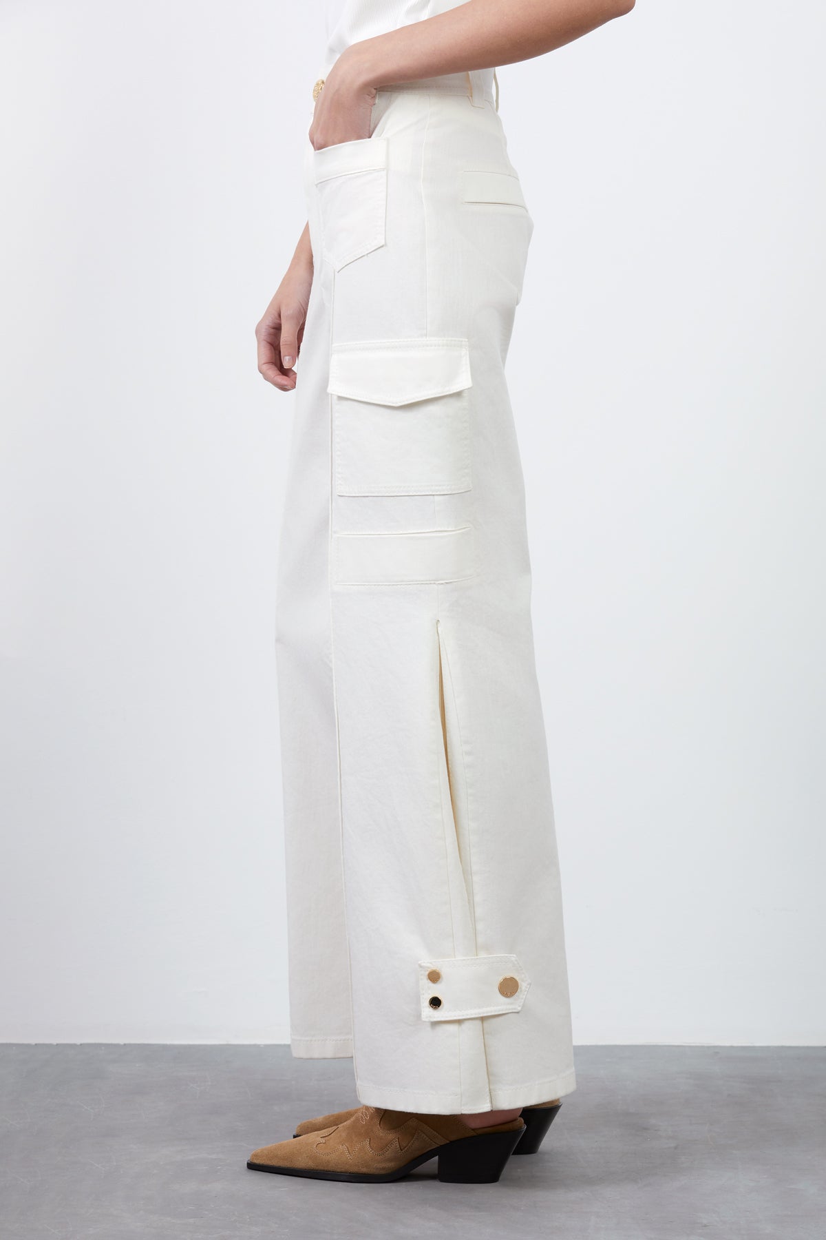 Cep Detaylı Jean Pantolon