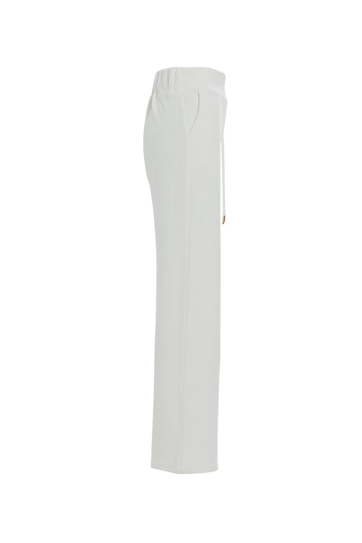Metal Toka Detaylı Bol Paça Pantolon
