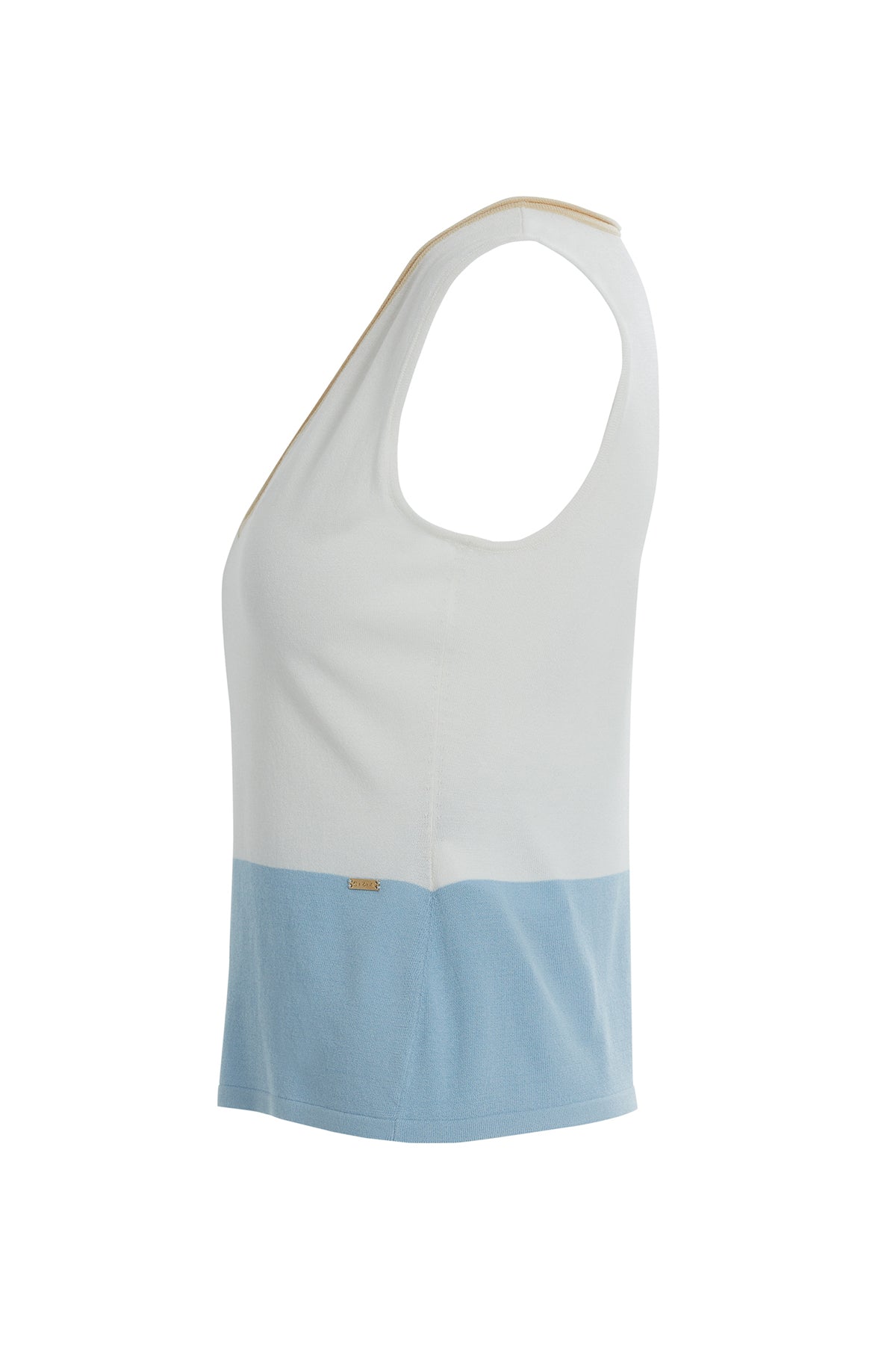 Garni Detaylı Kalın Askı Bluz