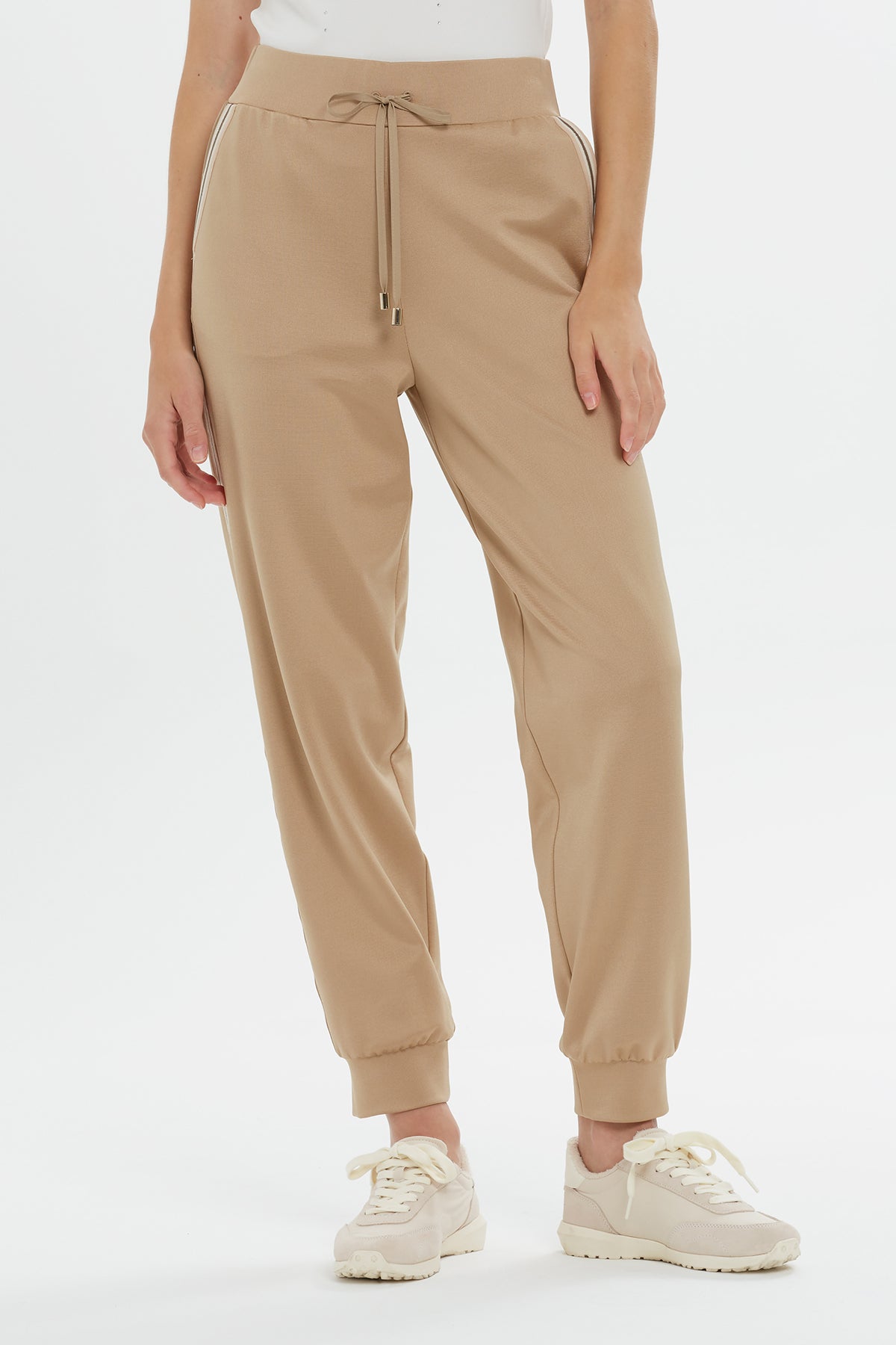 Bağlamalı Paçaları Lastikli Eşofman Altı