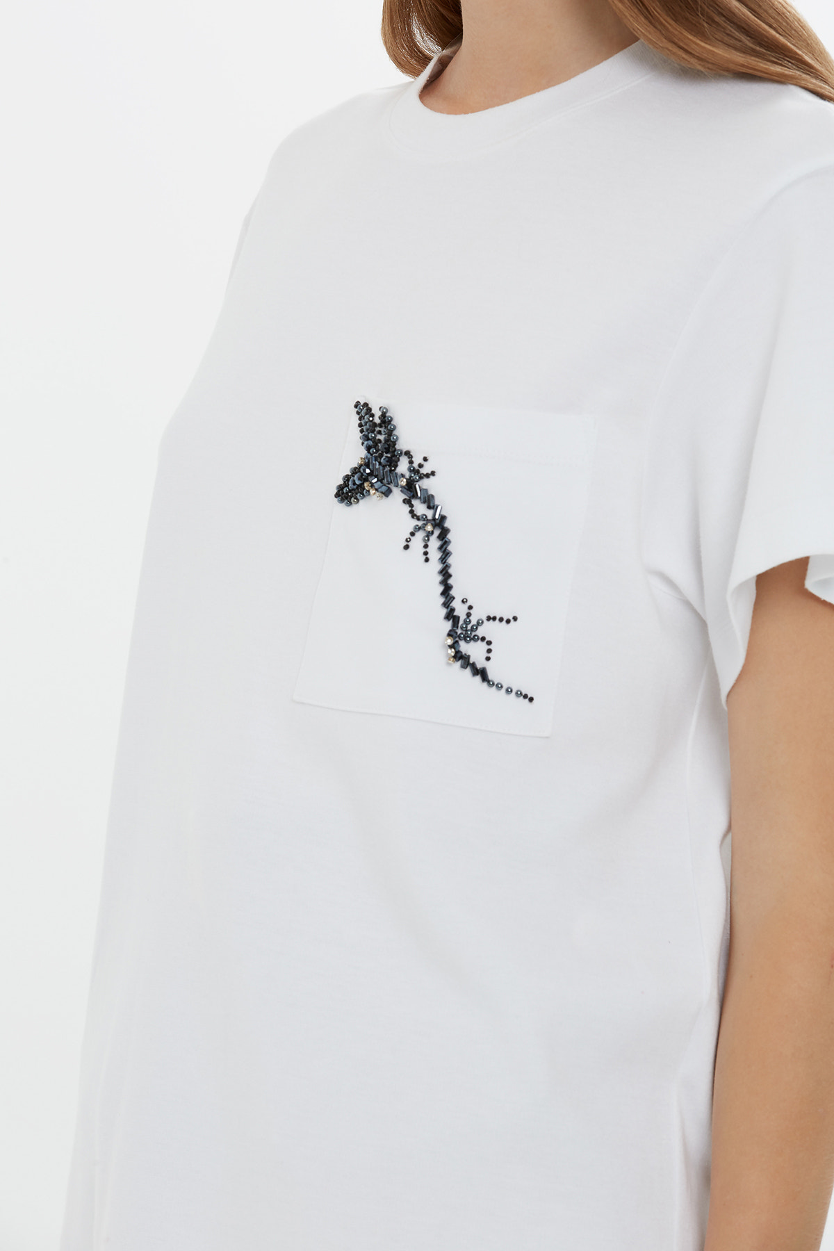 Kısa Kollu Klasik Coton T-shirt