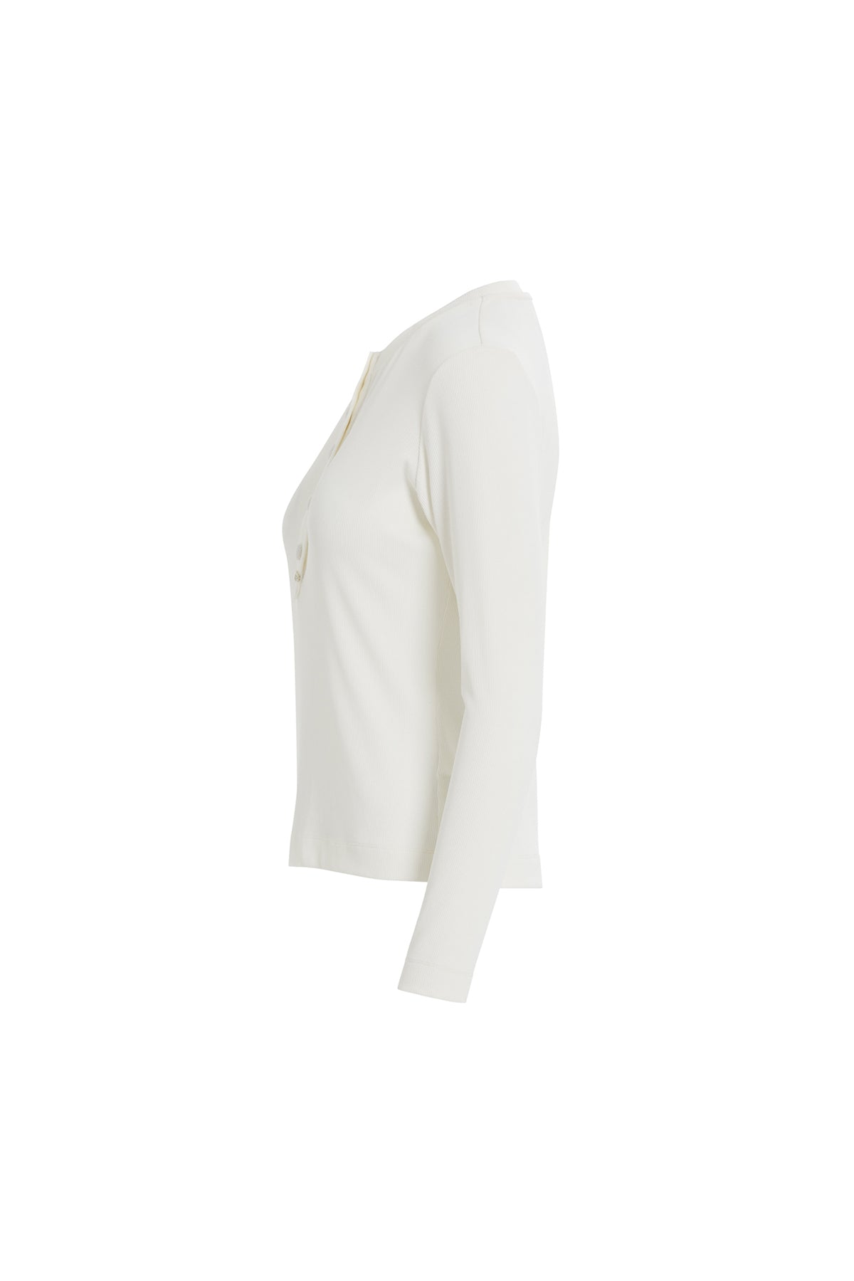 Çıtçıt Kapamalı Ucu Yuvalı İşlemeli Uzun Kollu T-Shirt