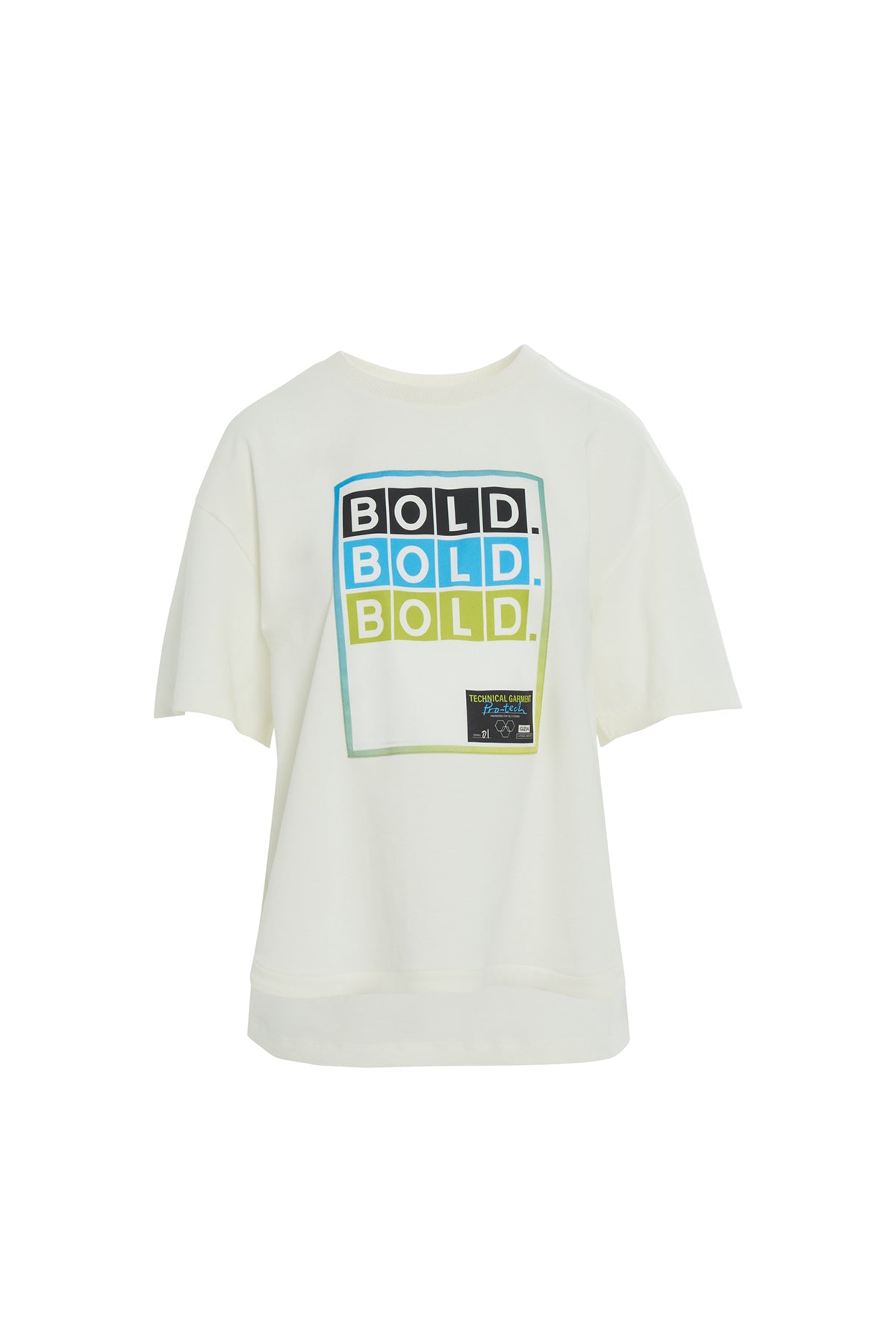 Slogan Baskılı Kısa Kollu Tshirt