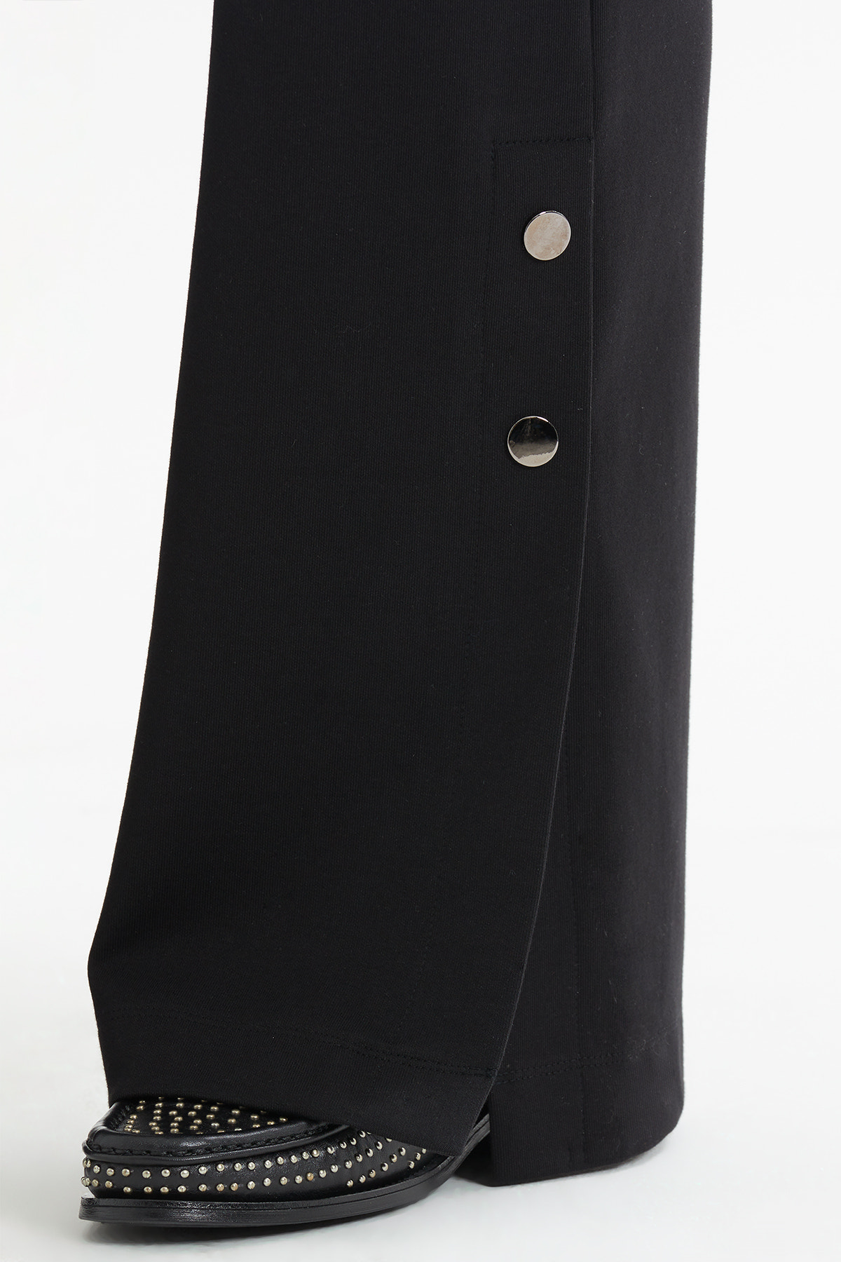 Düğme Detaylı Pantolonlu Takım