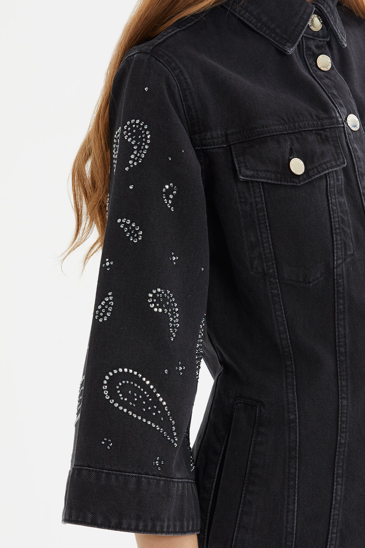 Truvakar Kollu Midi Boy Denim Elbise