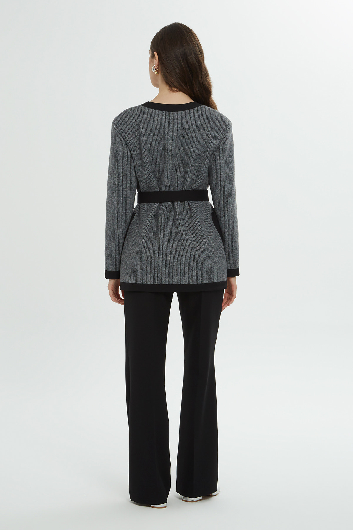 Kemer Detaylı Ve Hırka Takım