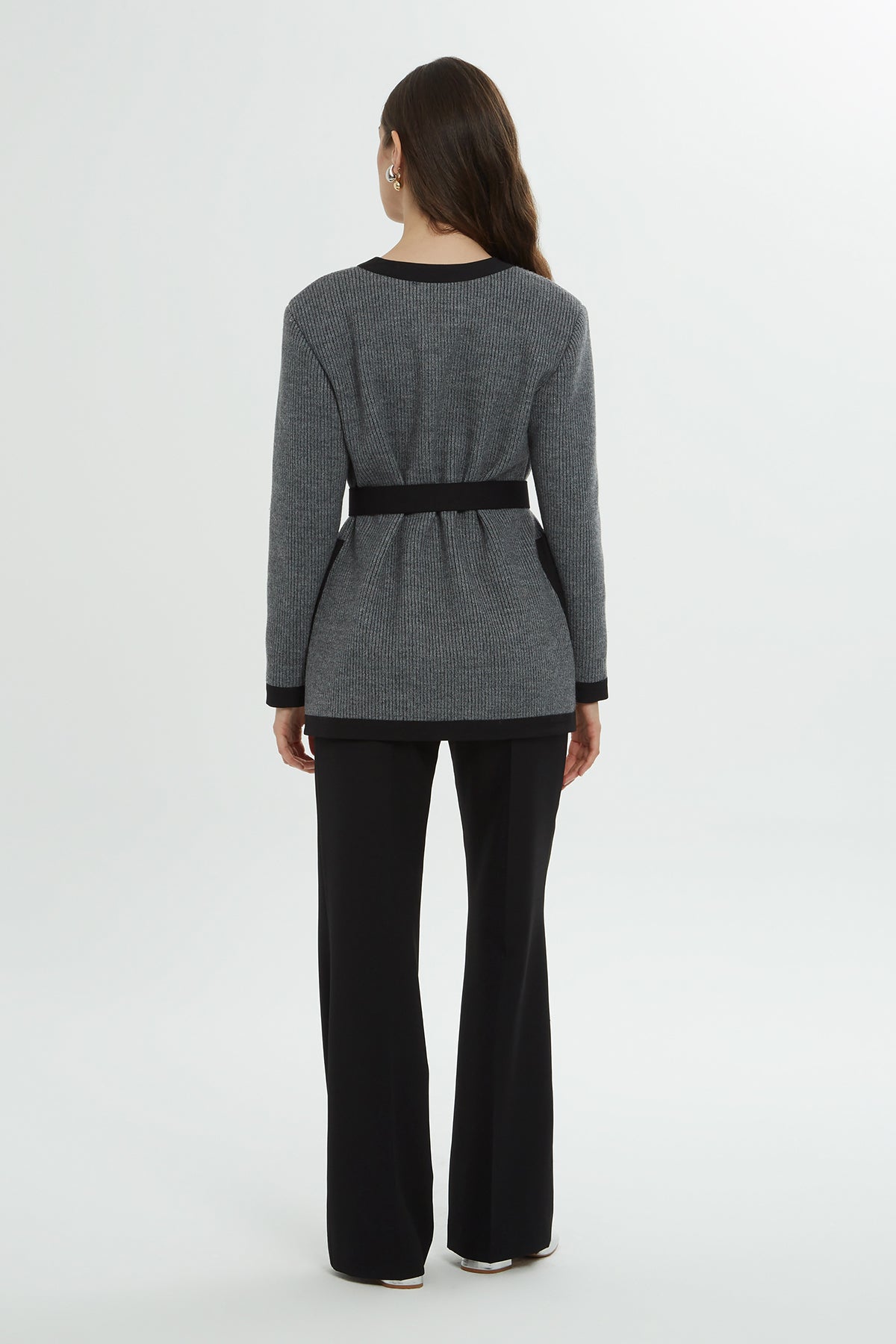 Kemer Detaylı Ve Hırka Takım