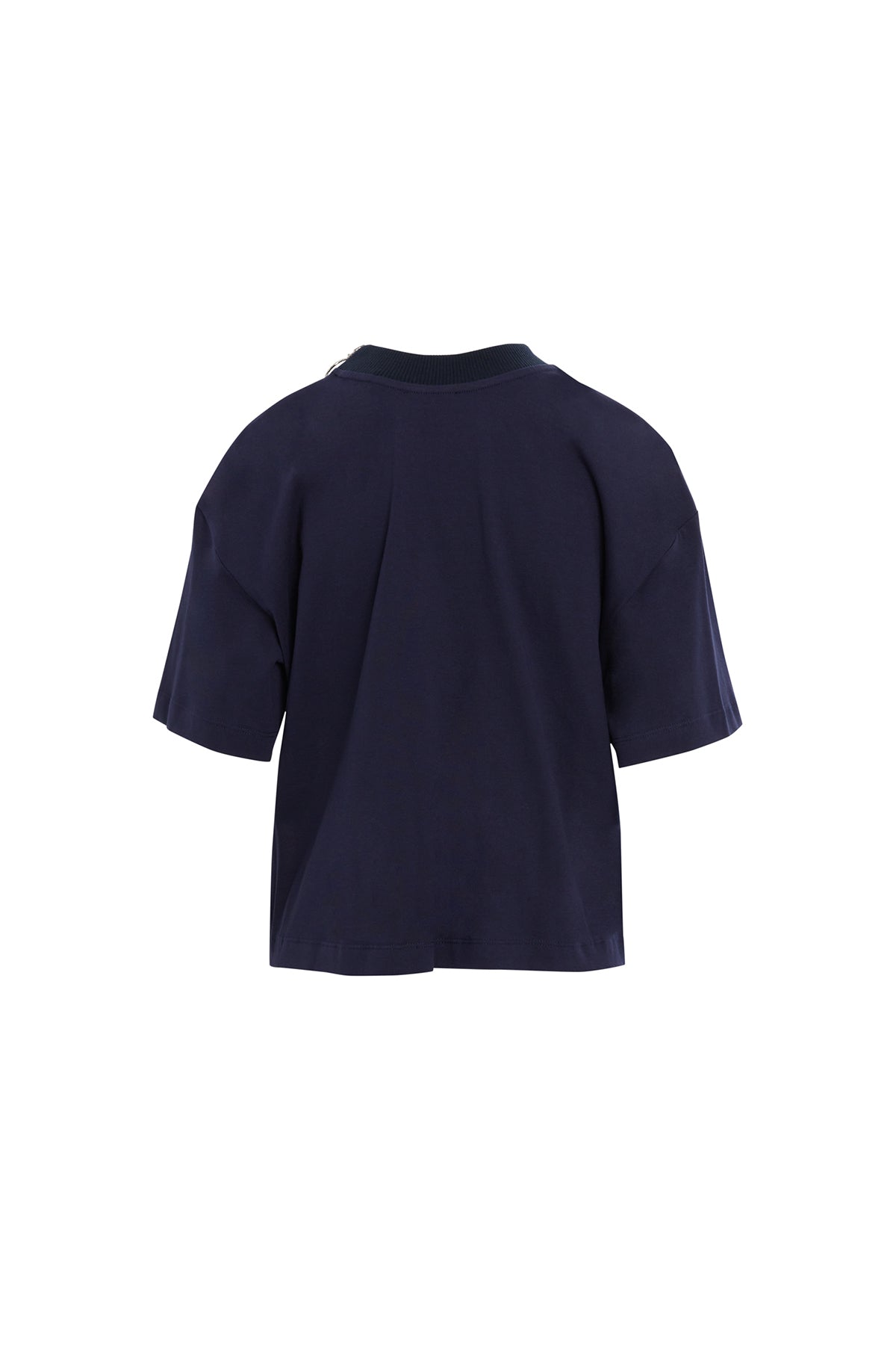 Grafik Desenli Kısa Kollu T-shirt