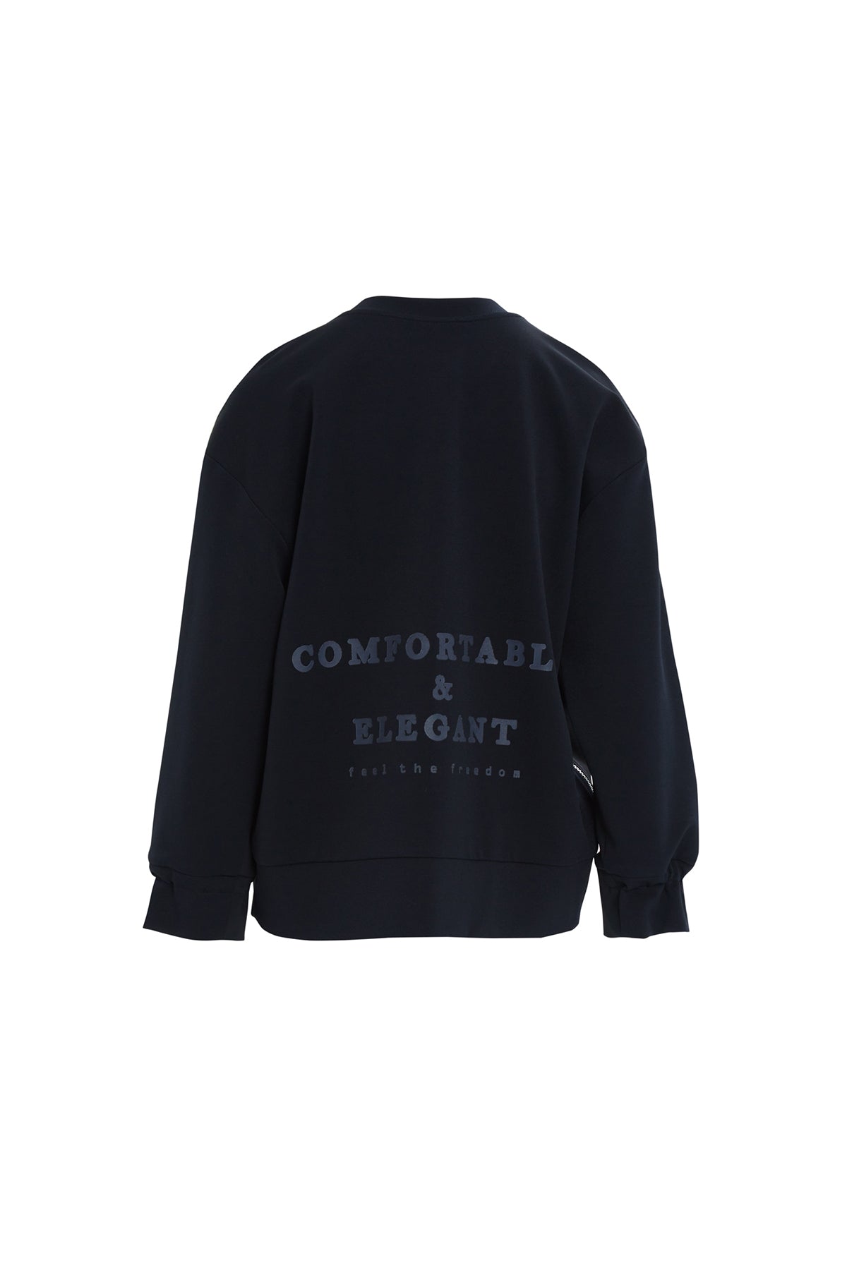 Çiçek Detaylı Oversize Sweatshirt