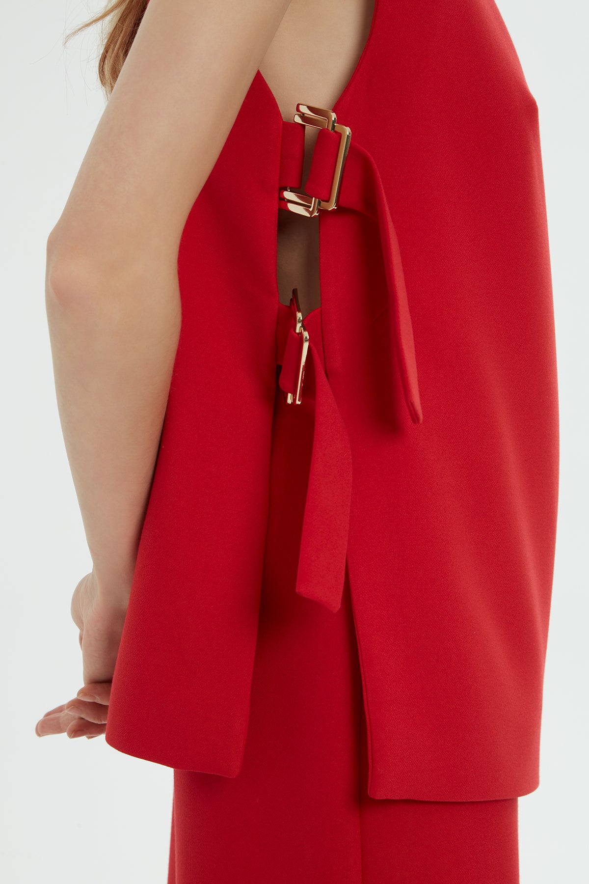 Yuvarlak Yaka Kolsuz Yelek