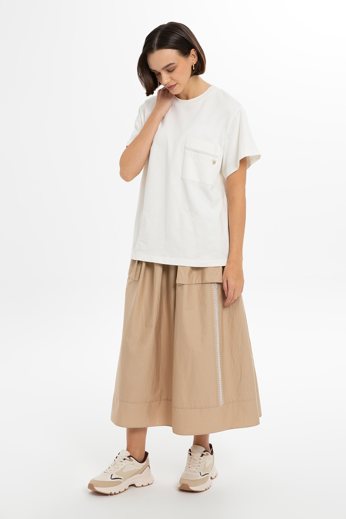 Aksesuar Detaylı T-shirt