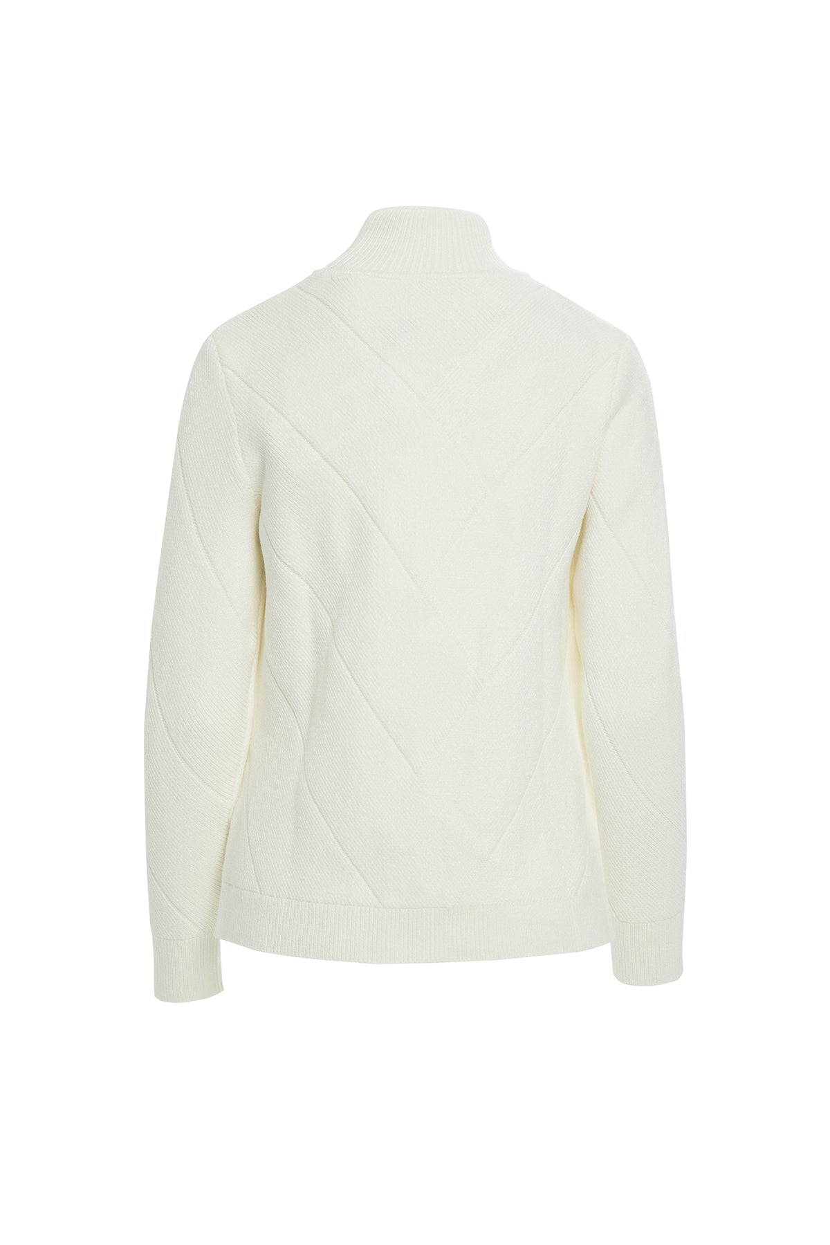 Boncuk İşlemeli Balıkçı Yaka Triko Kazak