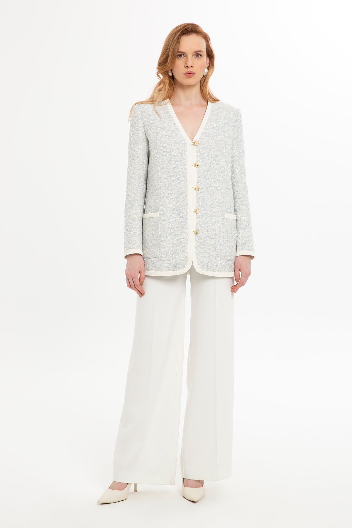 Britli Mono Kapamalı Ceket