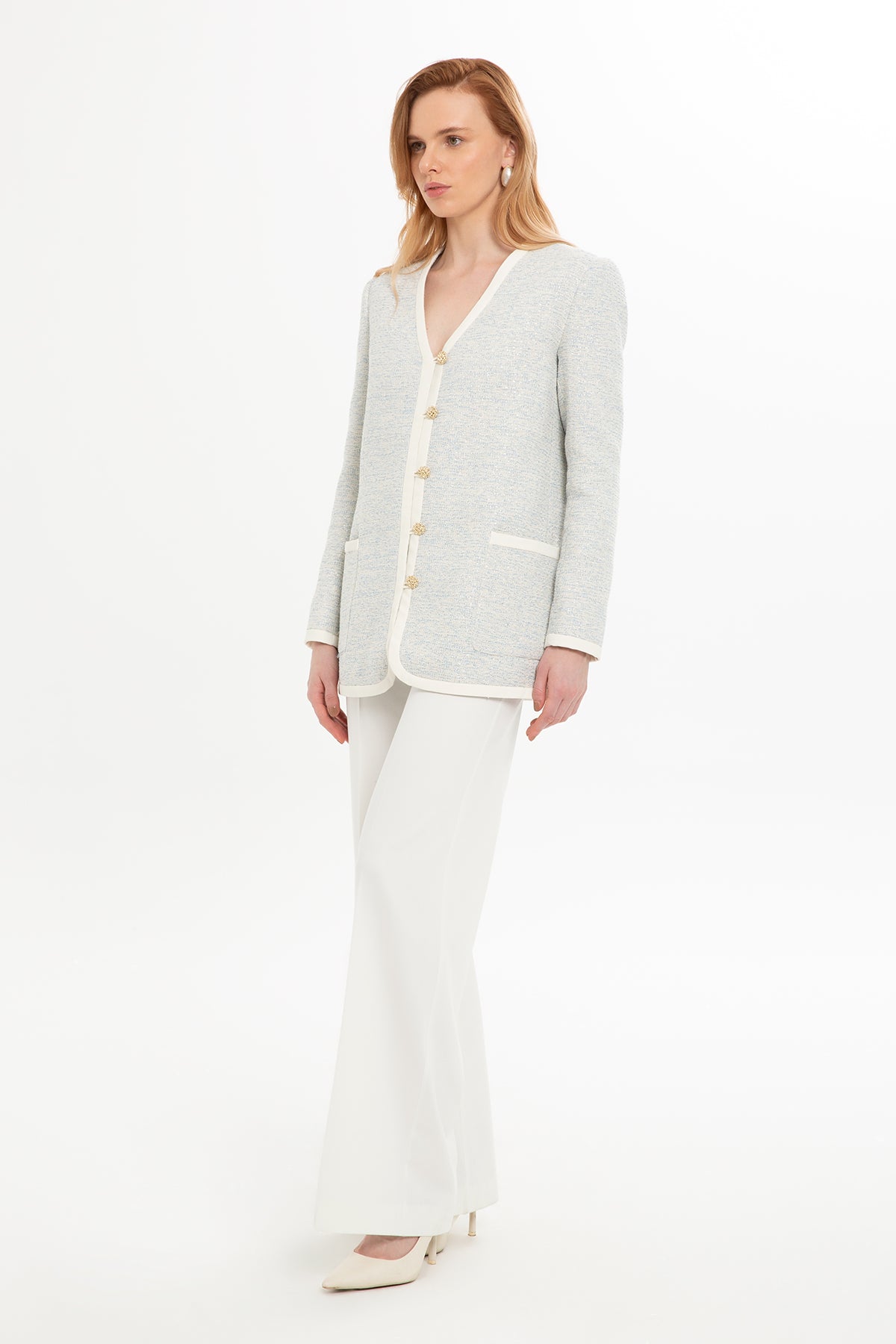 Britli Mono Kapamalı Ceket