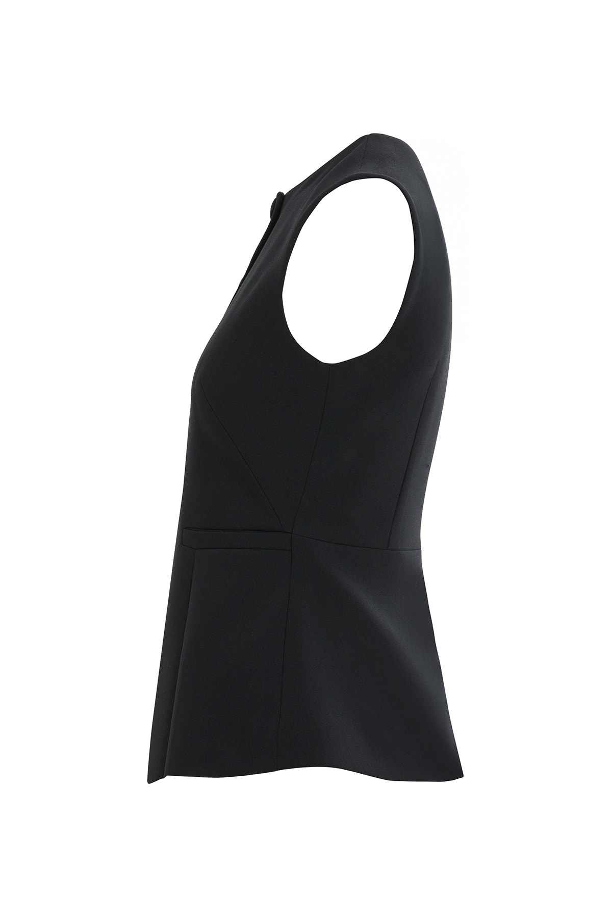 Mono Kapamalı Astarlı Kadın Dokuma Yelek