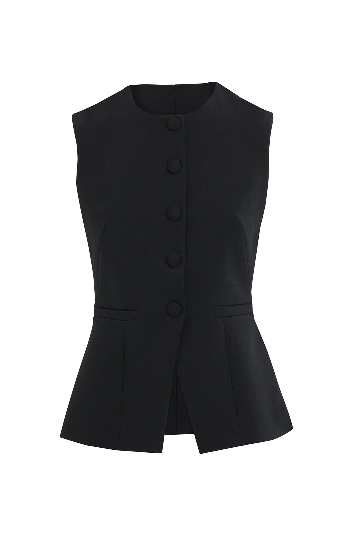 Mono Kapamalı Astarlı Kadın Dokuma Yelek