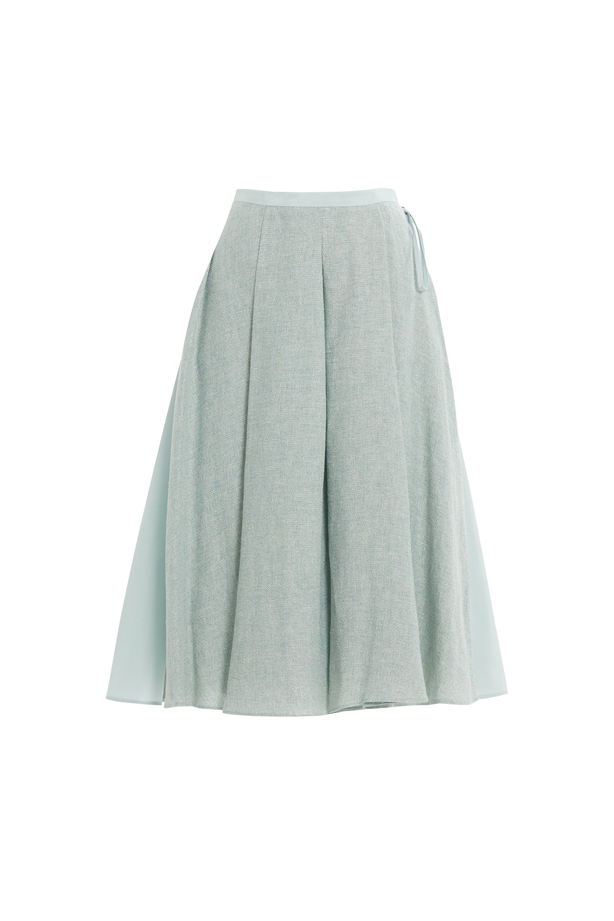 Beli Bagcıklı Midi Etek