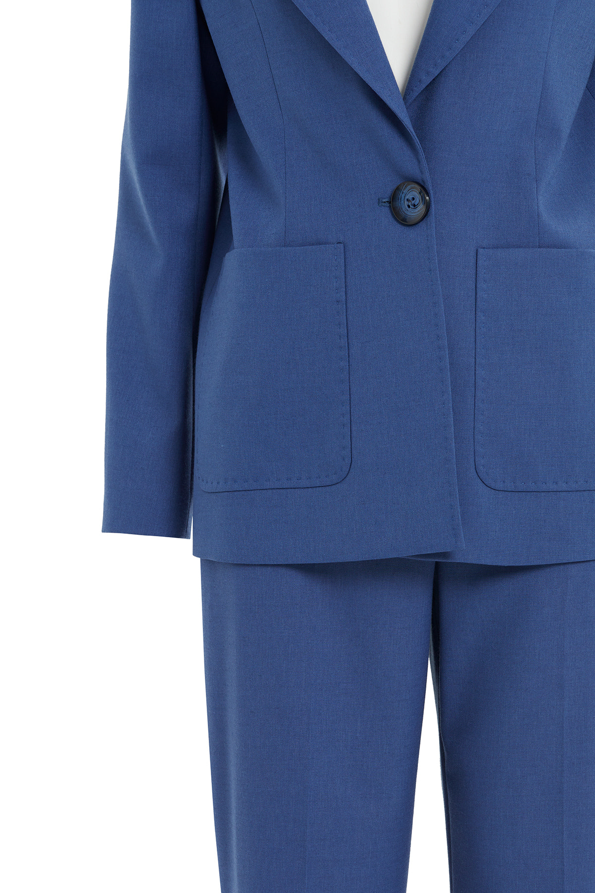 Mono Kapamalı Havuç Pantolonlu Takım