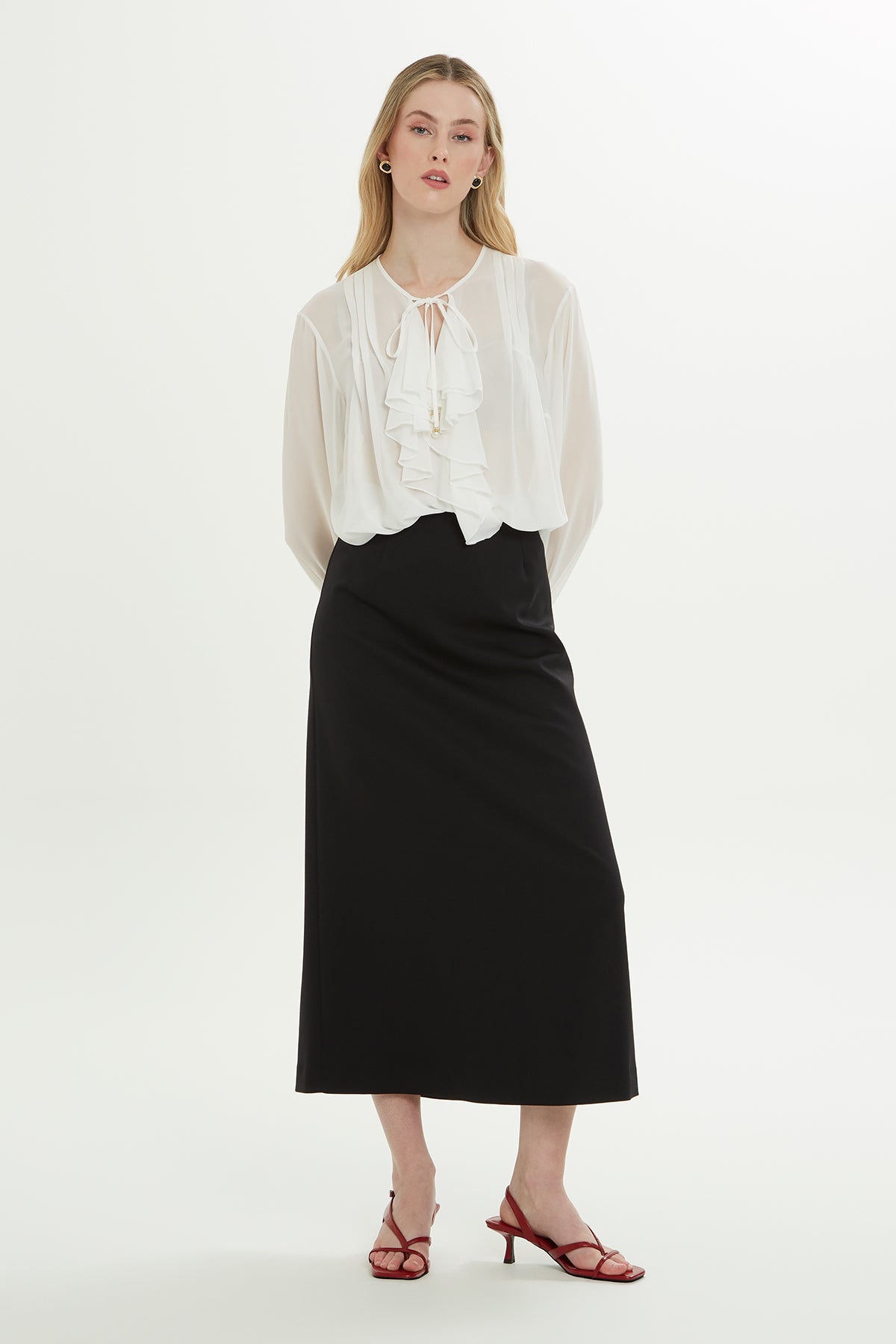 Pensli Midi Boy Etek