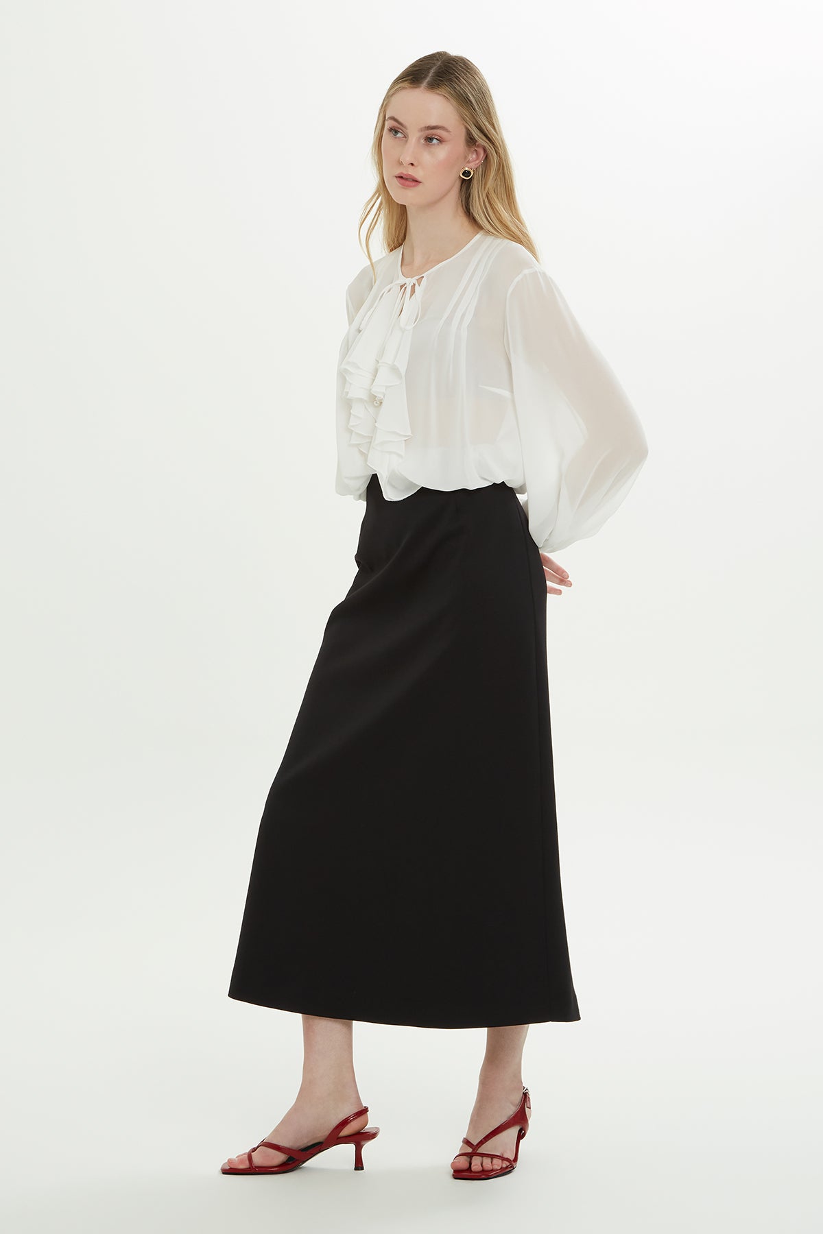 Pensli Midi Boy Etek