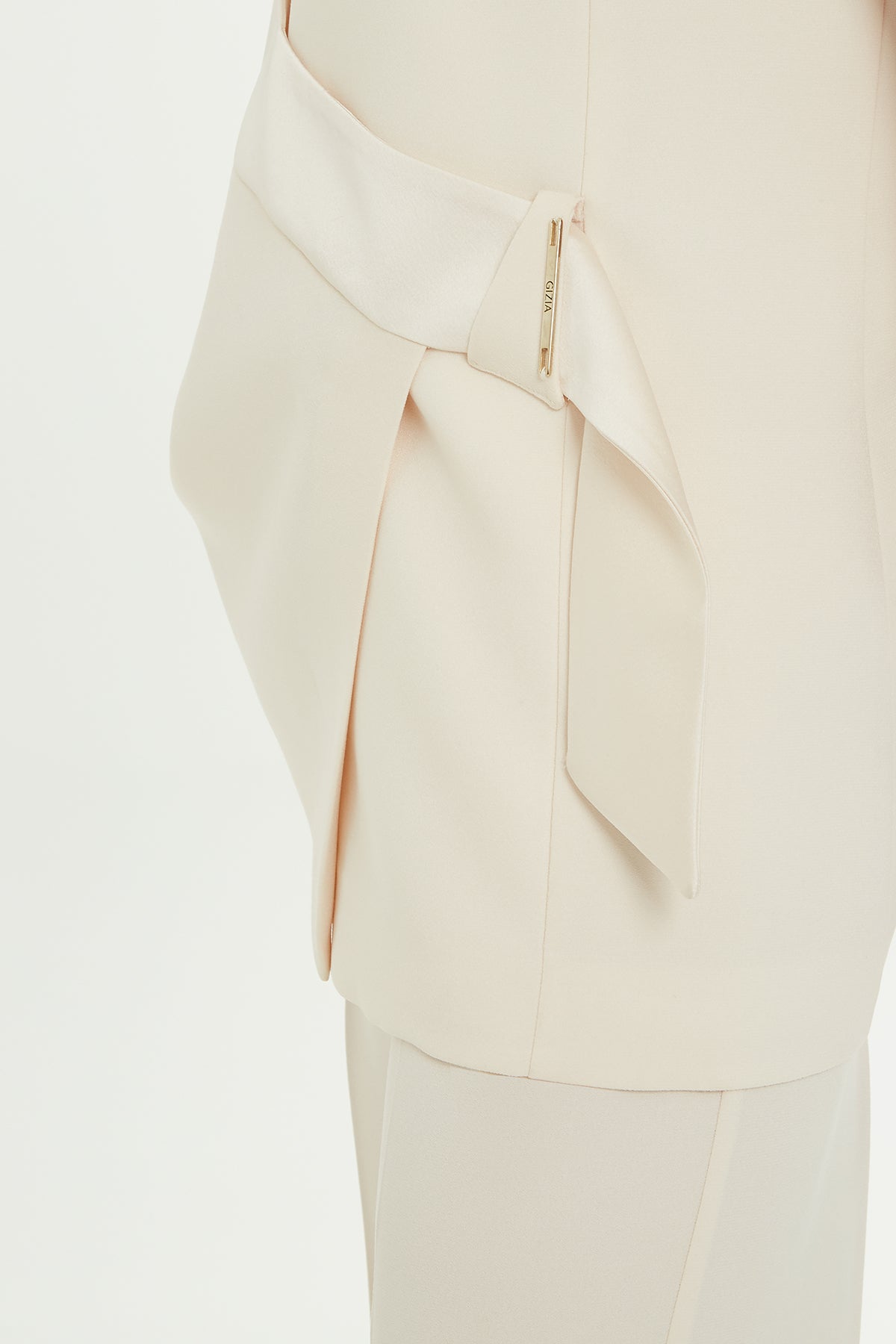 V Yakalı Astarlı Yelek