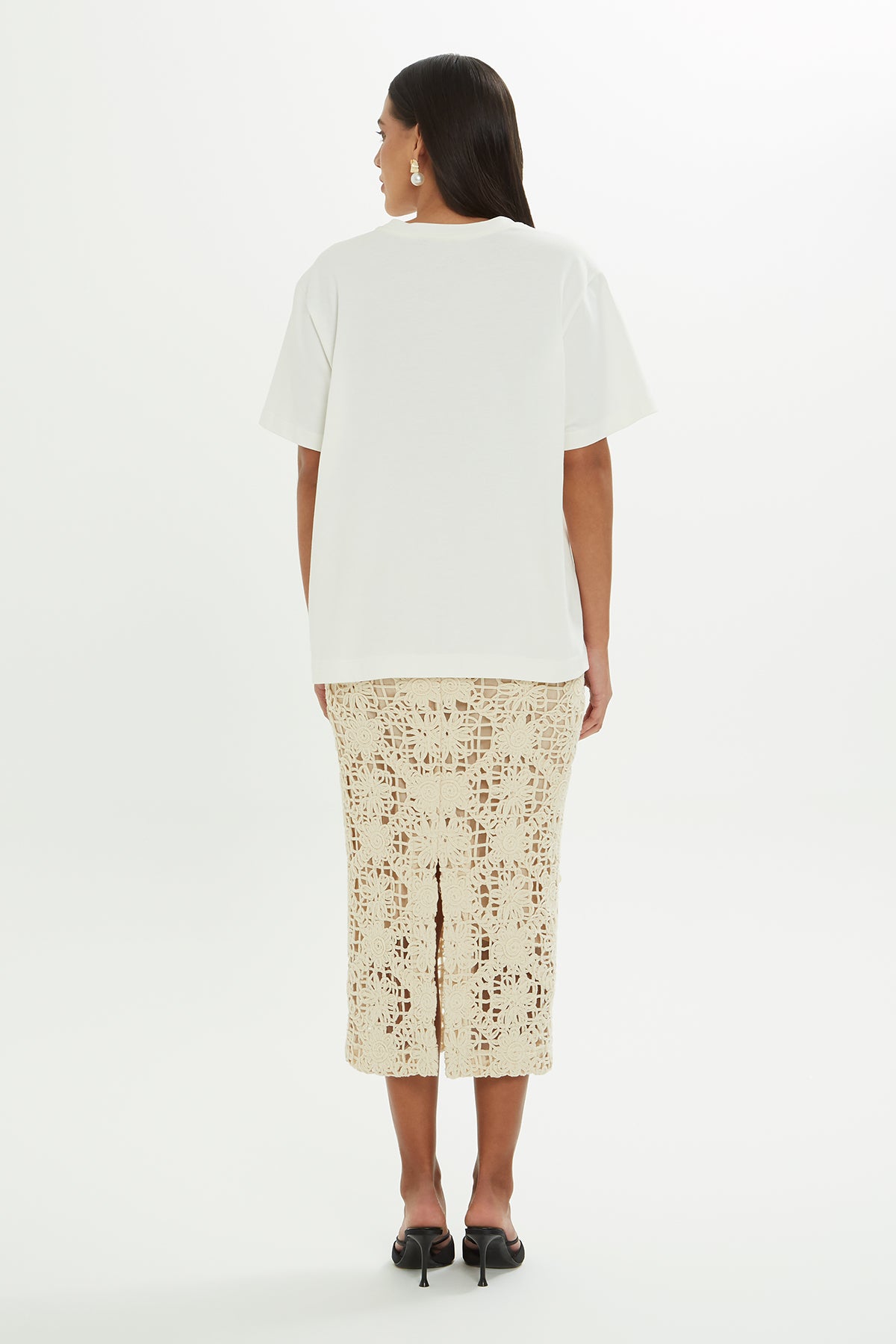 Seyyar Çiçekli T-shirt