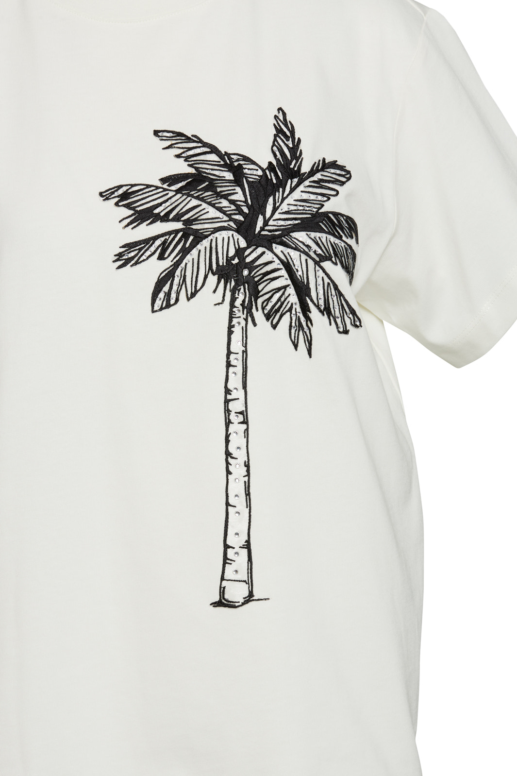 Parlak Taşlı T-shirt