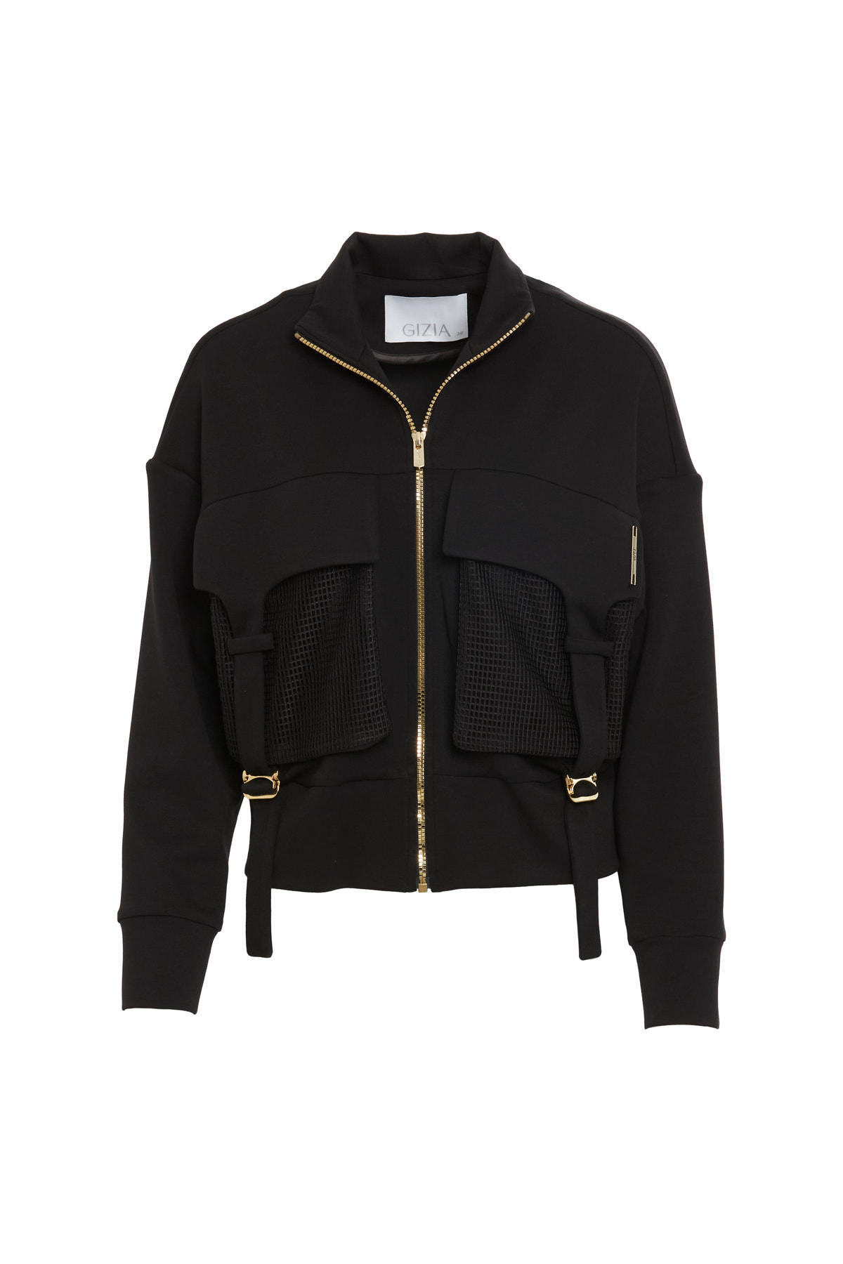 File Detaylı Kısa Eşofman Üstü