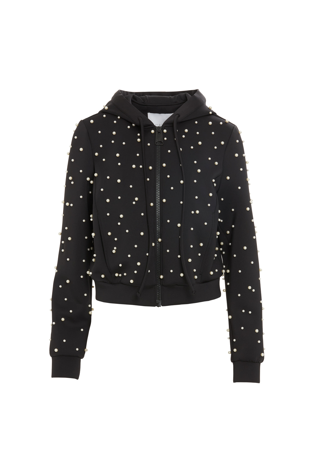 Kapüşonlu Kısa Sweatshirt