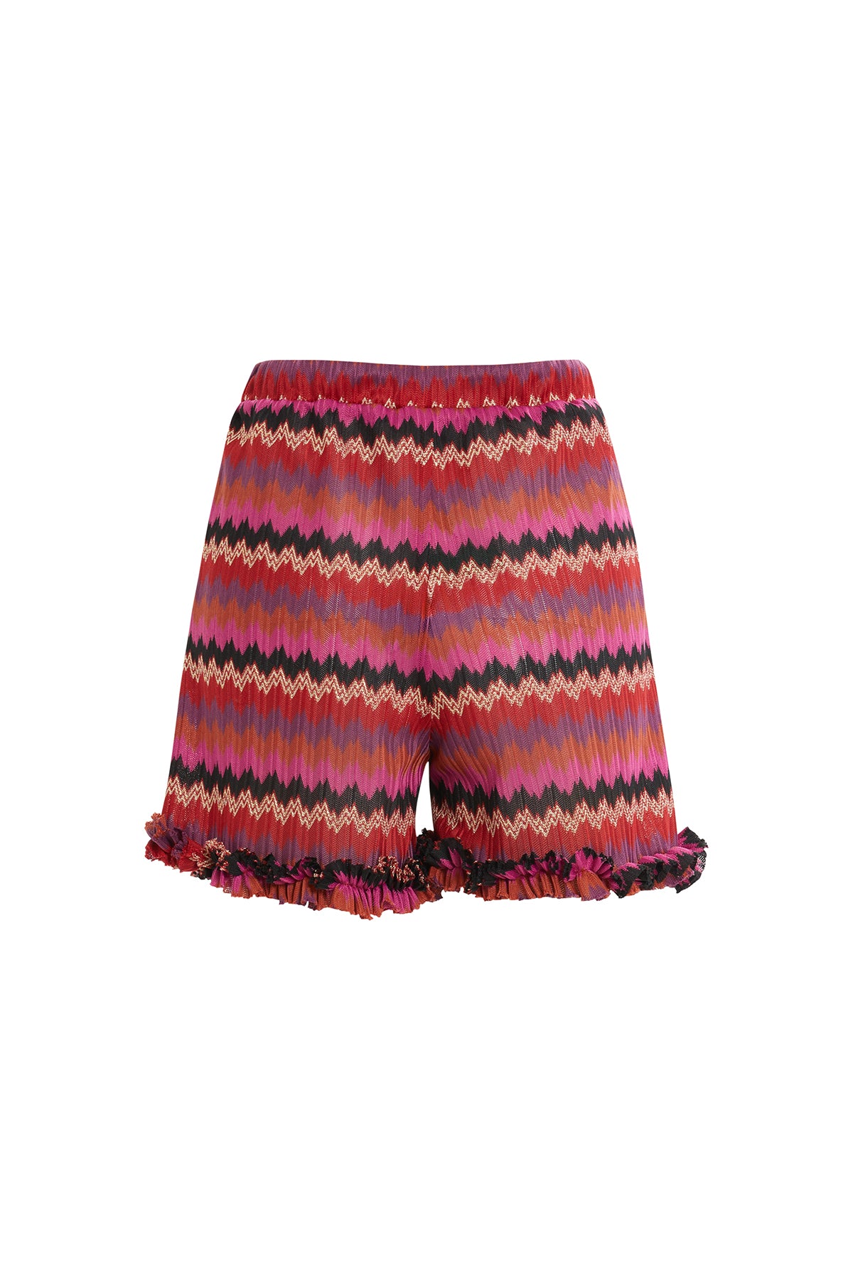 Beli Lastikli Kordon Detaylı Şort