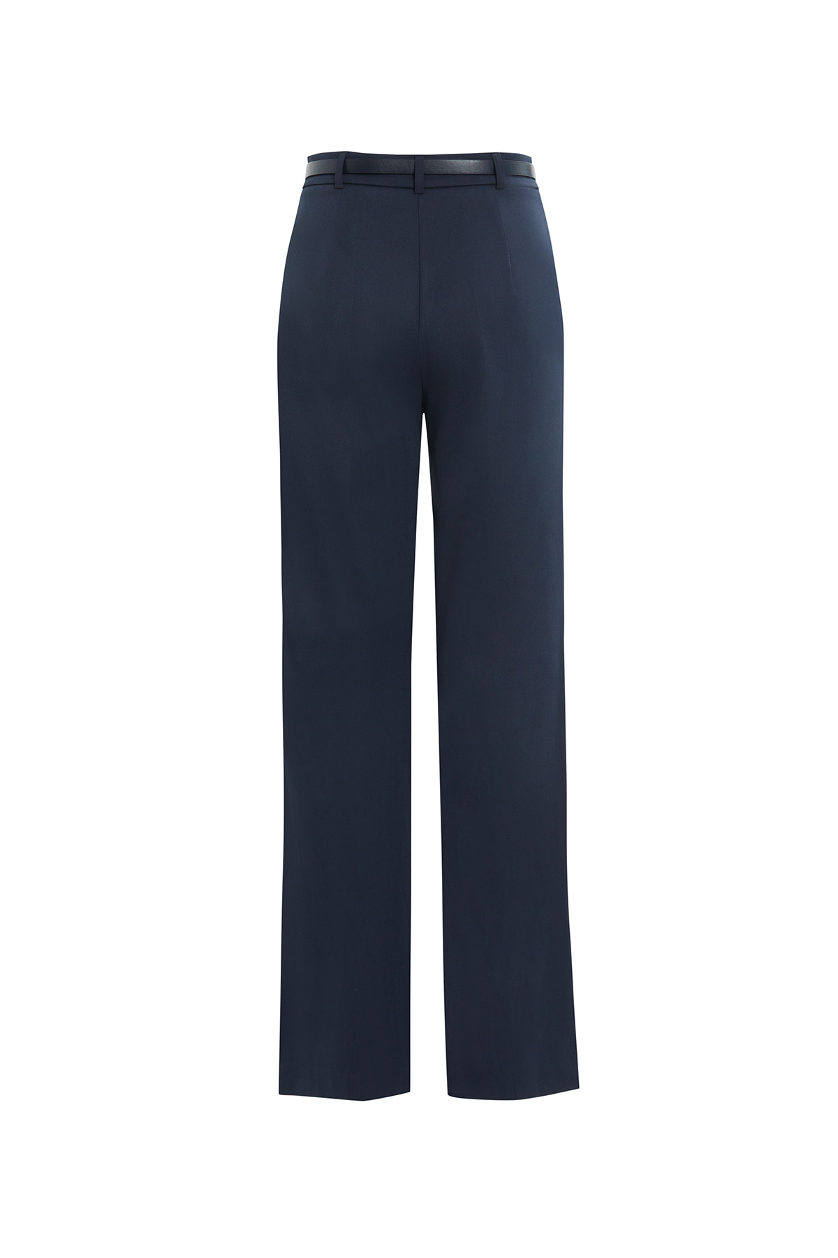 Beli Deri Kemerli Palazzo Pantolon