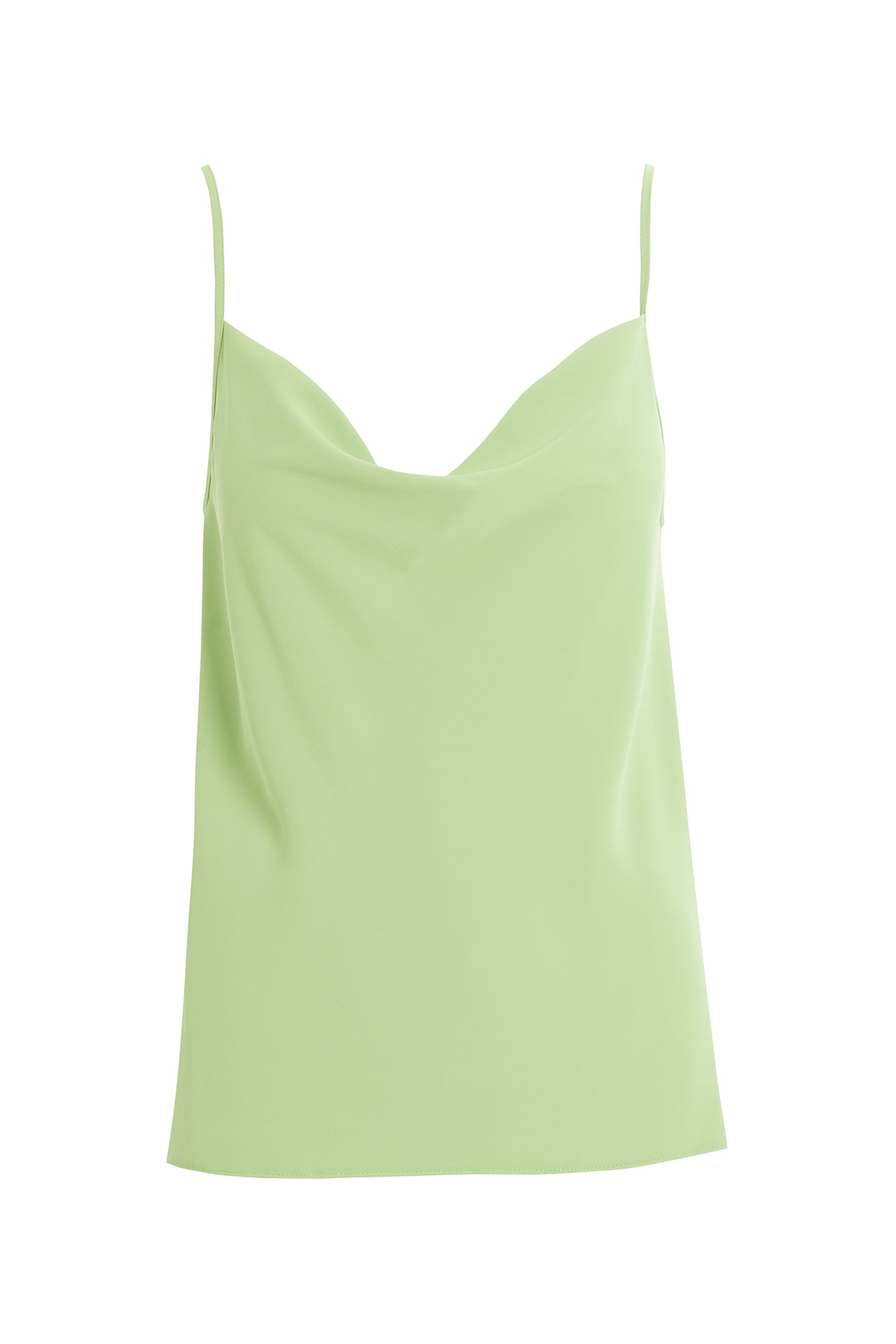 Degaje Yakalı Askılı Koyu Bluz