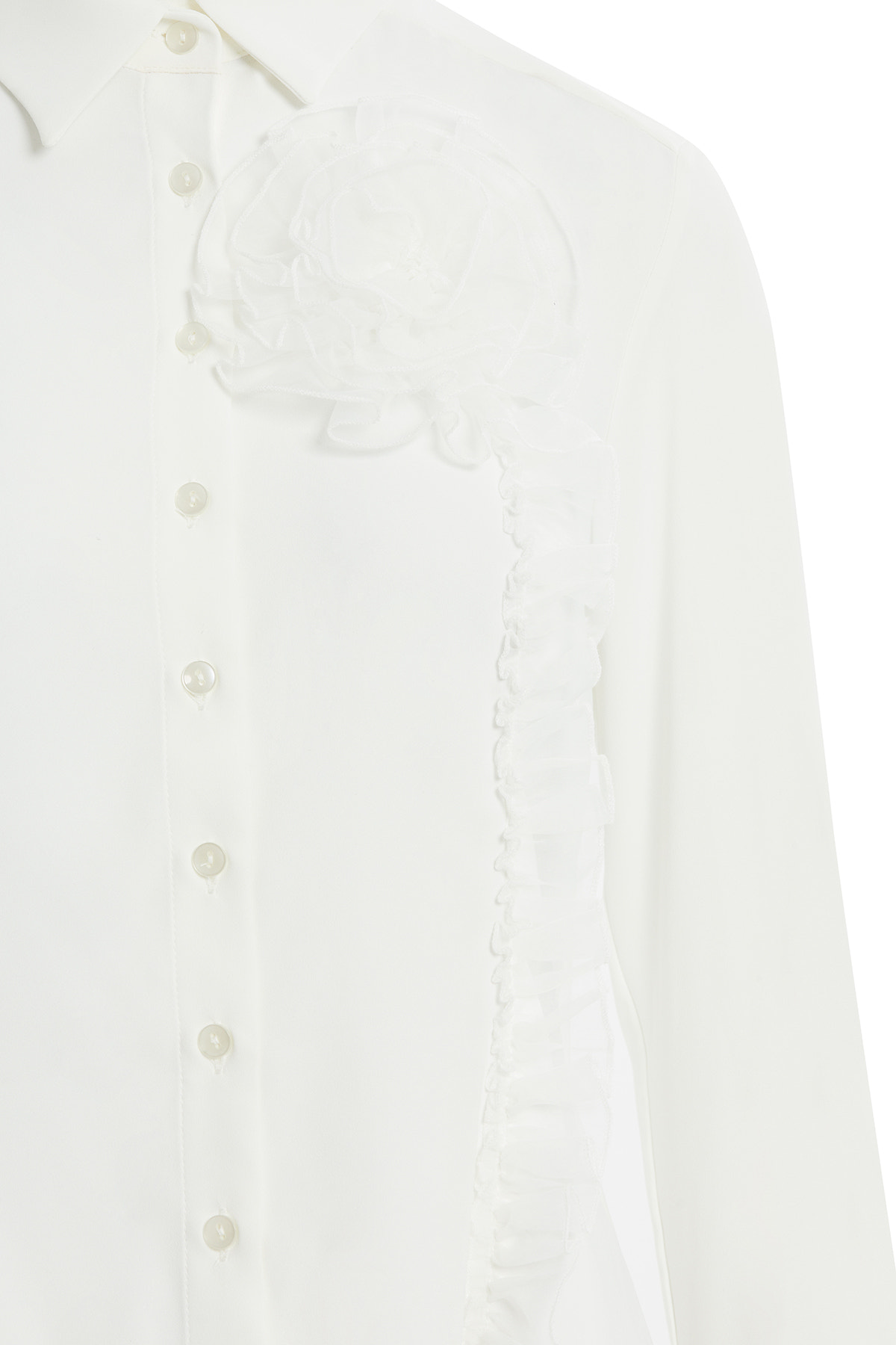 Dökümlü Uzun Kollu Basic Gömlek