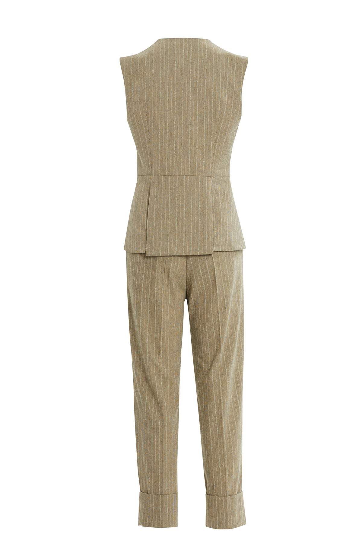 Duble Paça Pantolonlu Kadın Takım