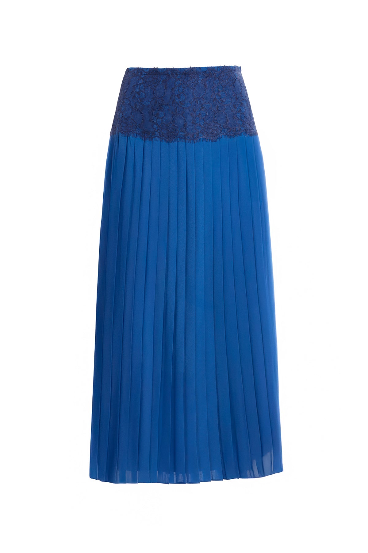 Beli İşlemeli Uzun Etek