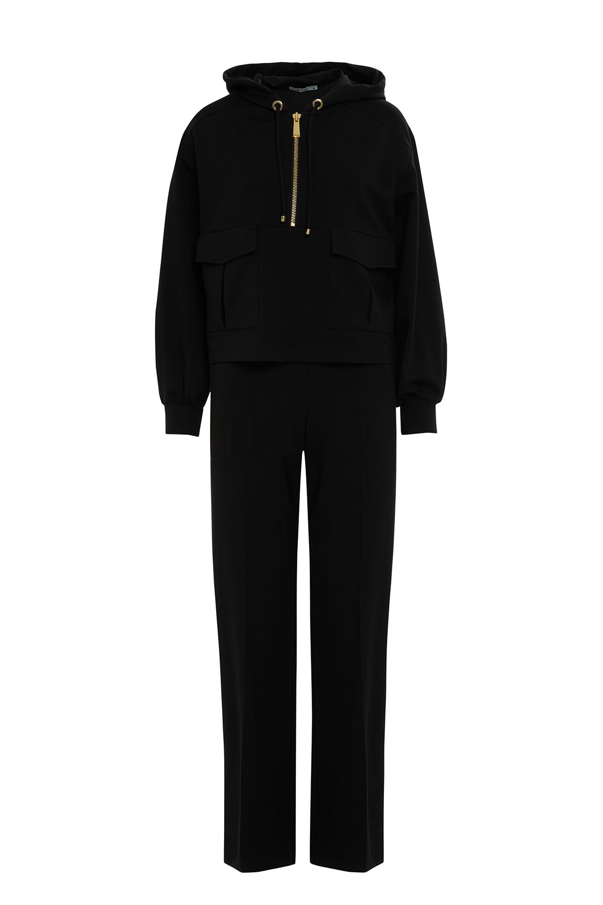 Kapüşonlu Ve Cep Detaylı Eşofman Takımı