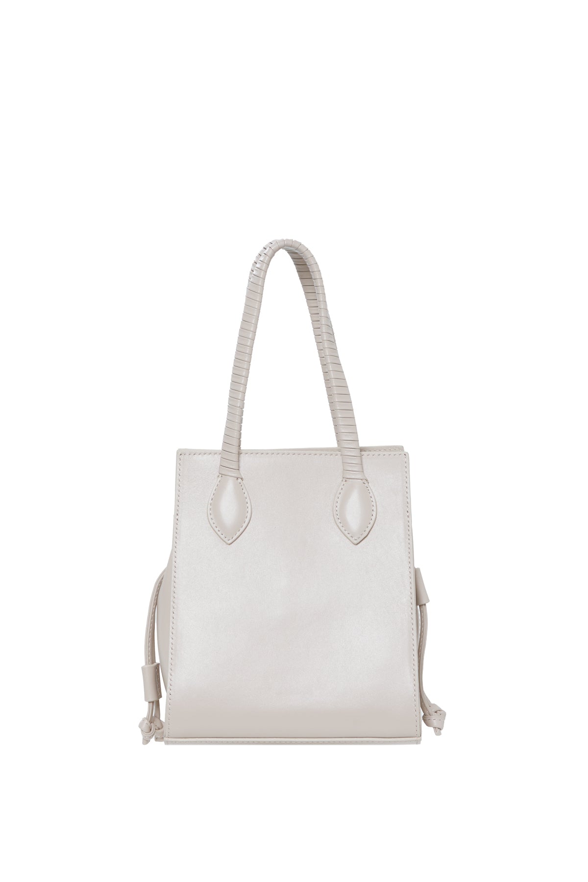 Yanlari Büzülebilir Kutu Form Deri Çanta