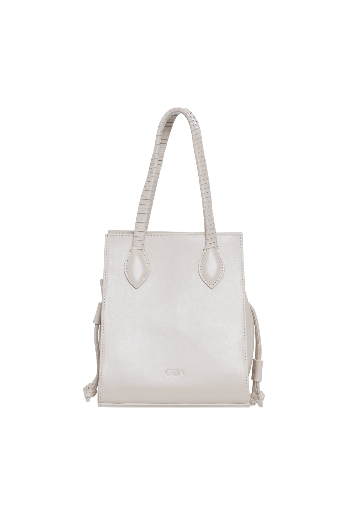 Yanlari Büzülebilir Kutu Form Deri Çanta