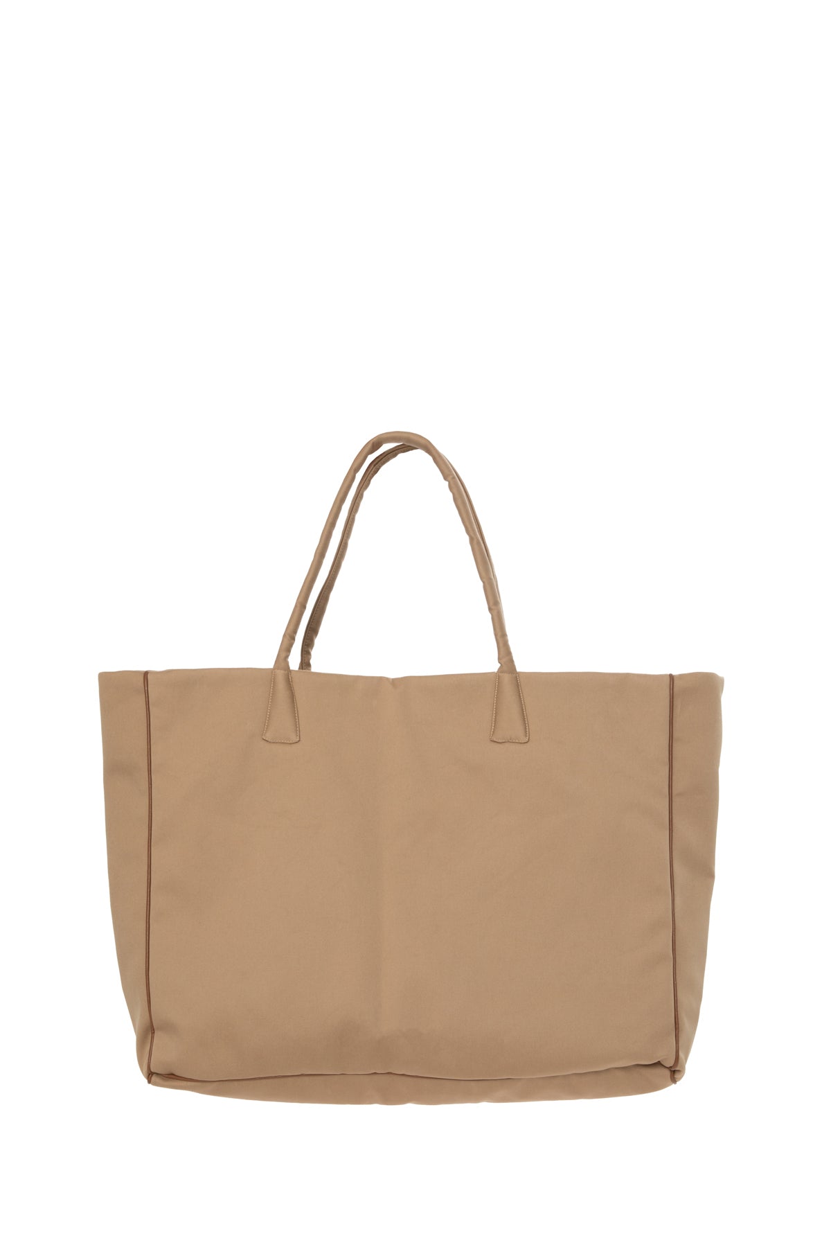 Logo Detaylı Kahve El Çantası