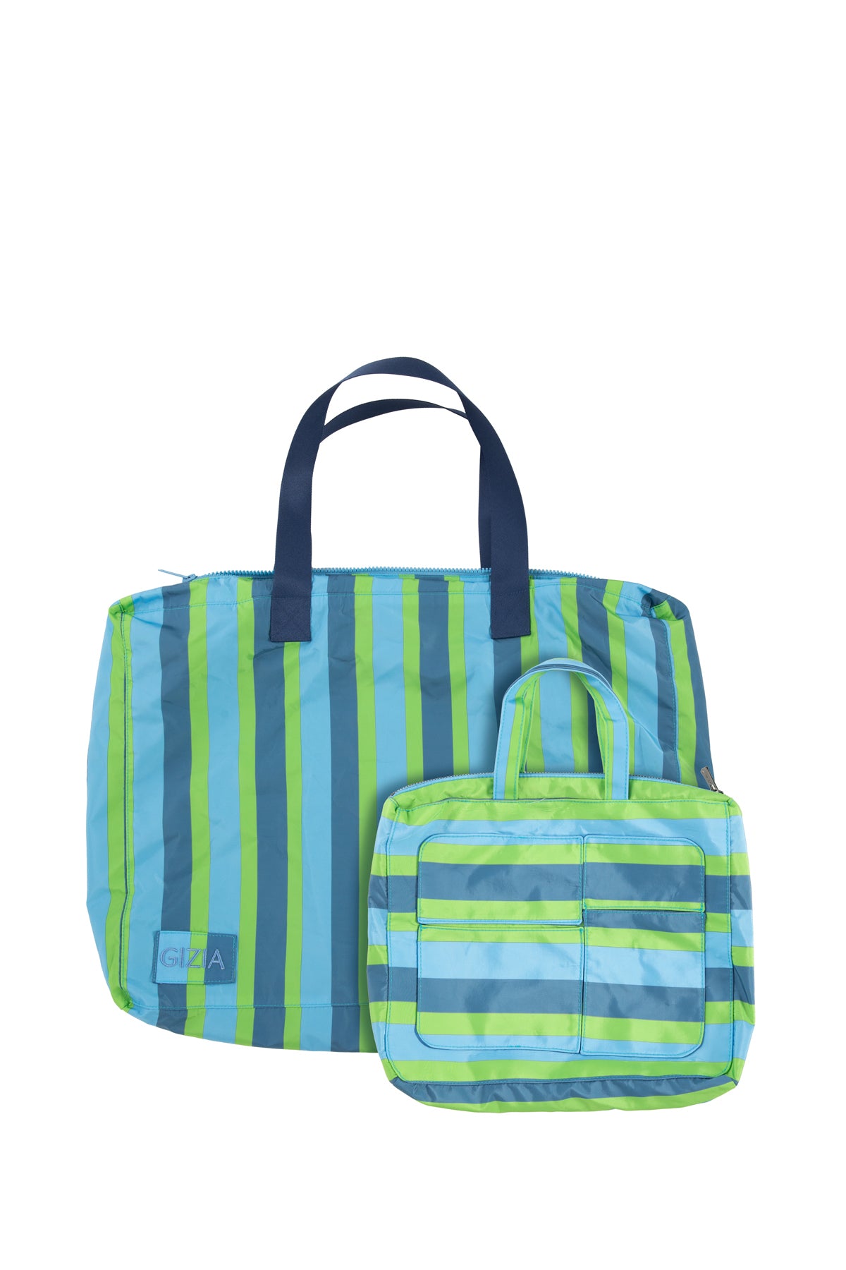 Çizgi Detaylı El Çantası