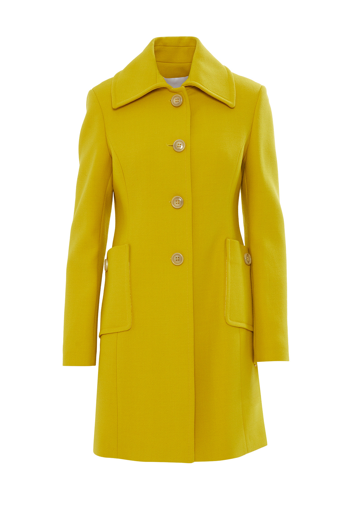 Gömlek Yaka Yırtmaçlı Kaban