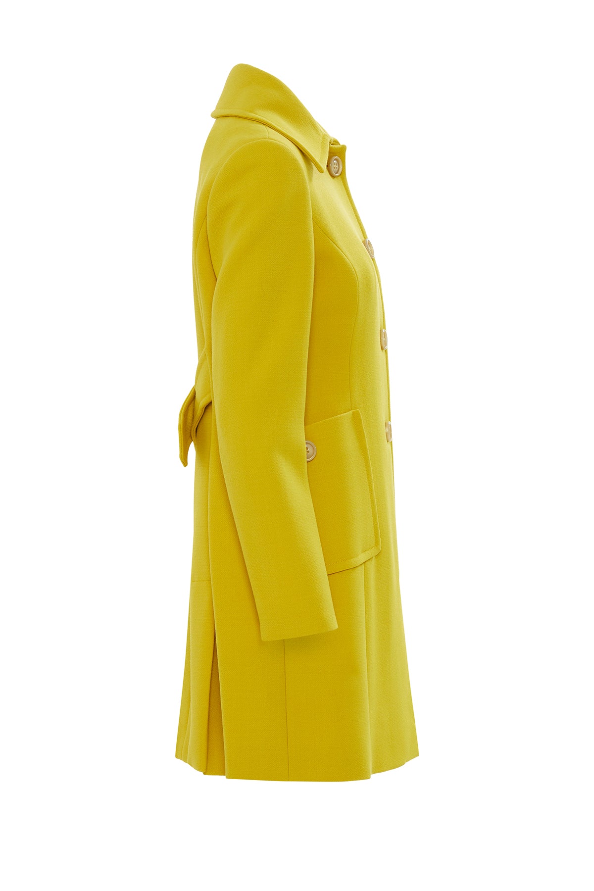 Gömlek Yaka Yırtmaçlı Kaban