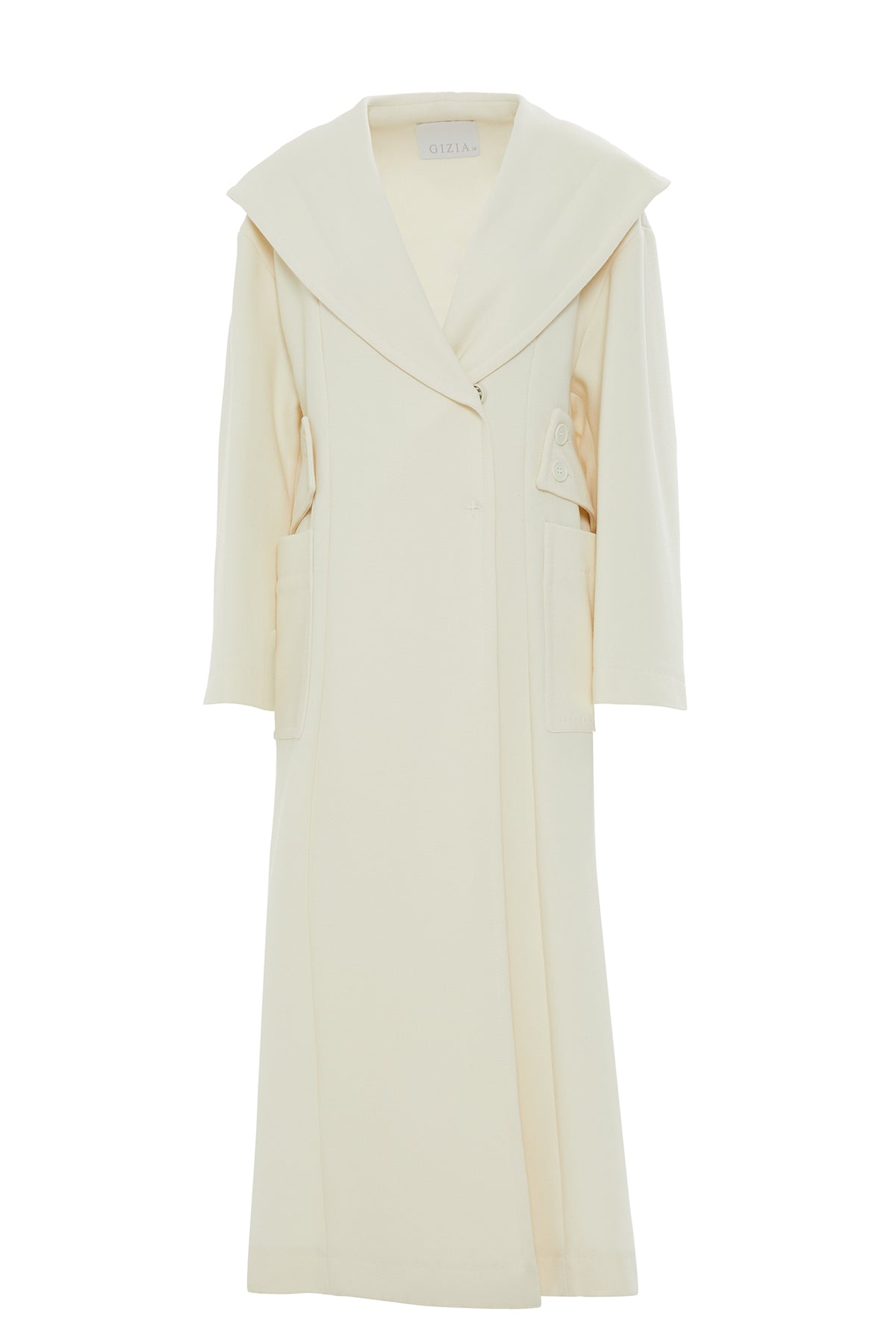 Geniş Kapüşonlu Kaban