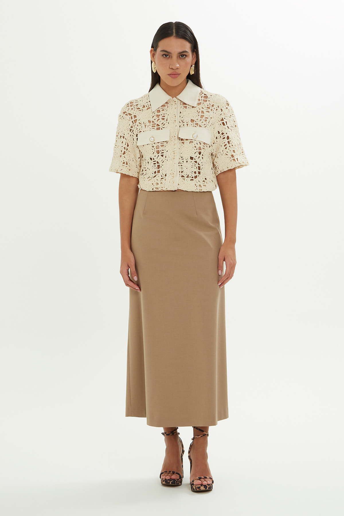 A Kesim Midi Boy Etek