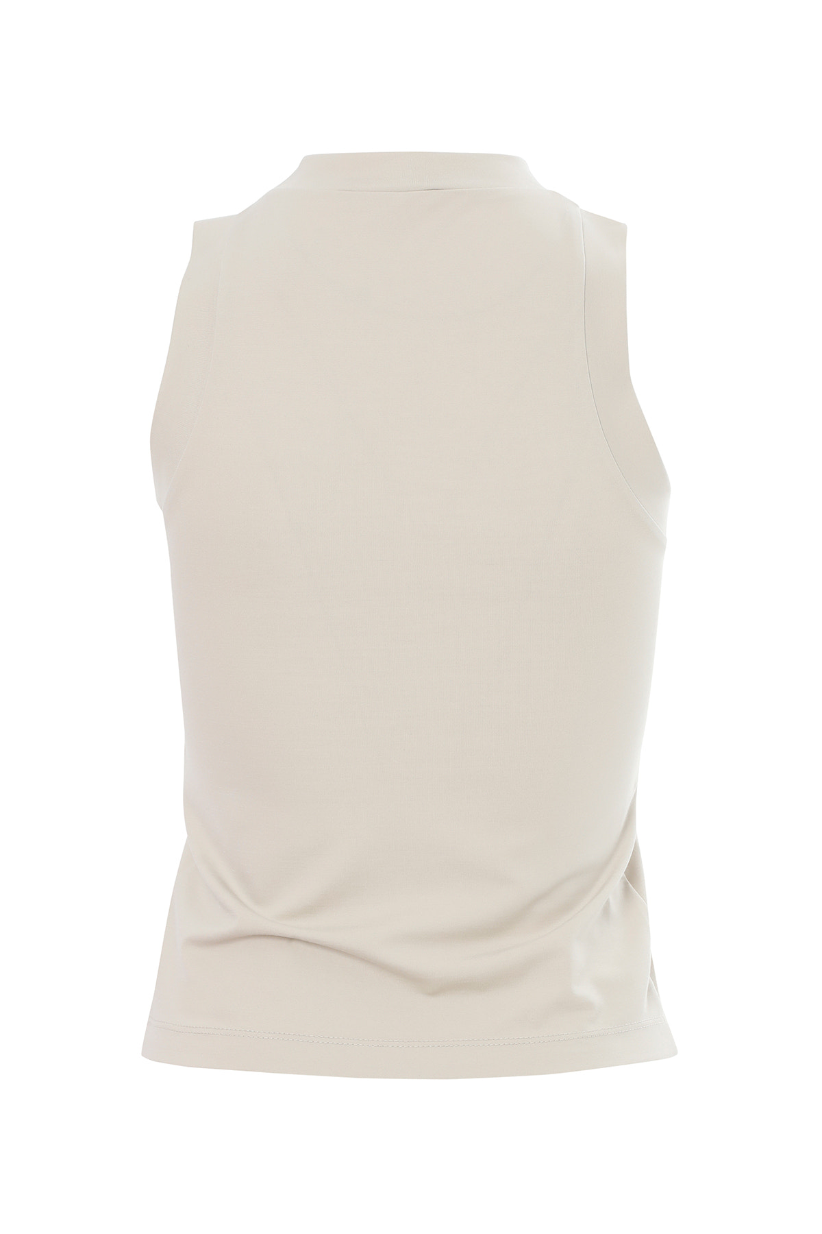 Bisiklet Yaka Kolsuz Basic Bluz