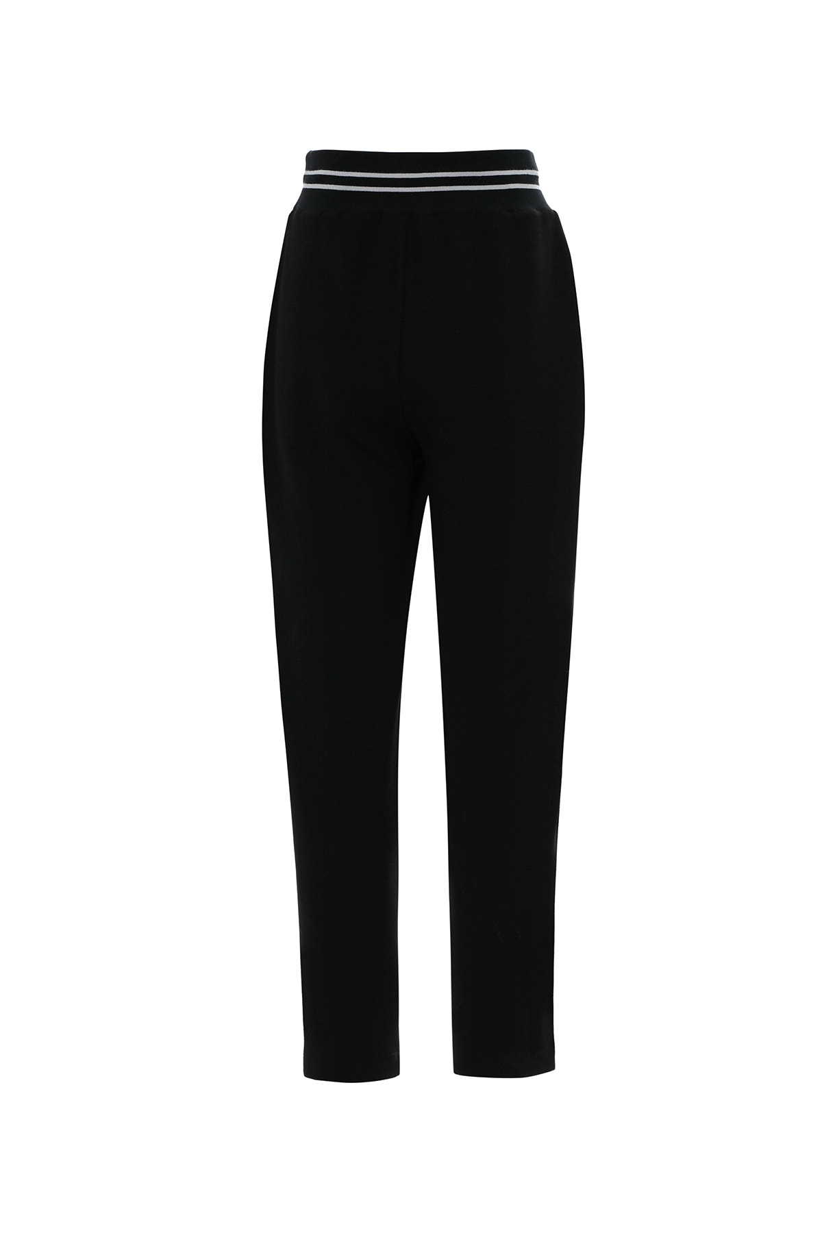 Beli Ribana Detaylı Havuç Form Eşofman Altı