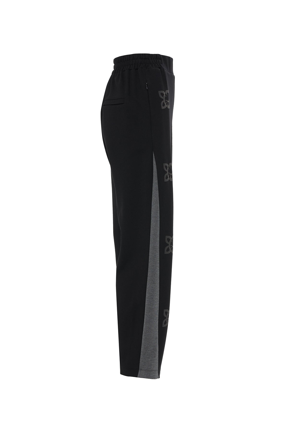 Logo Baskı Detaylı Siyah Eşofman