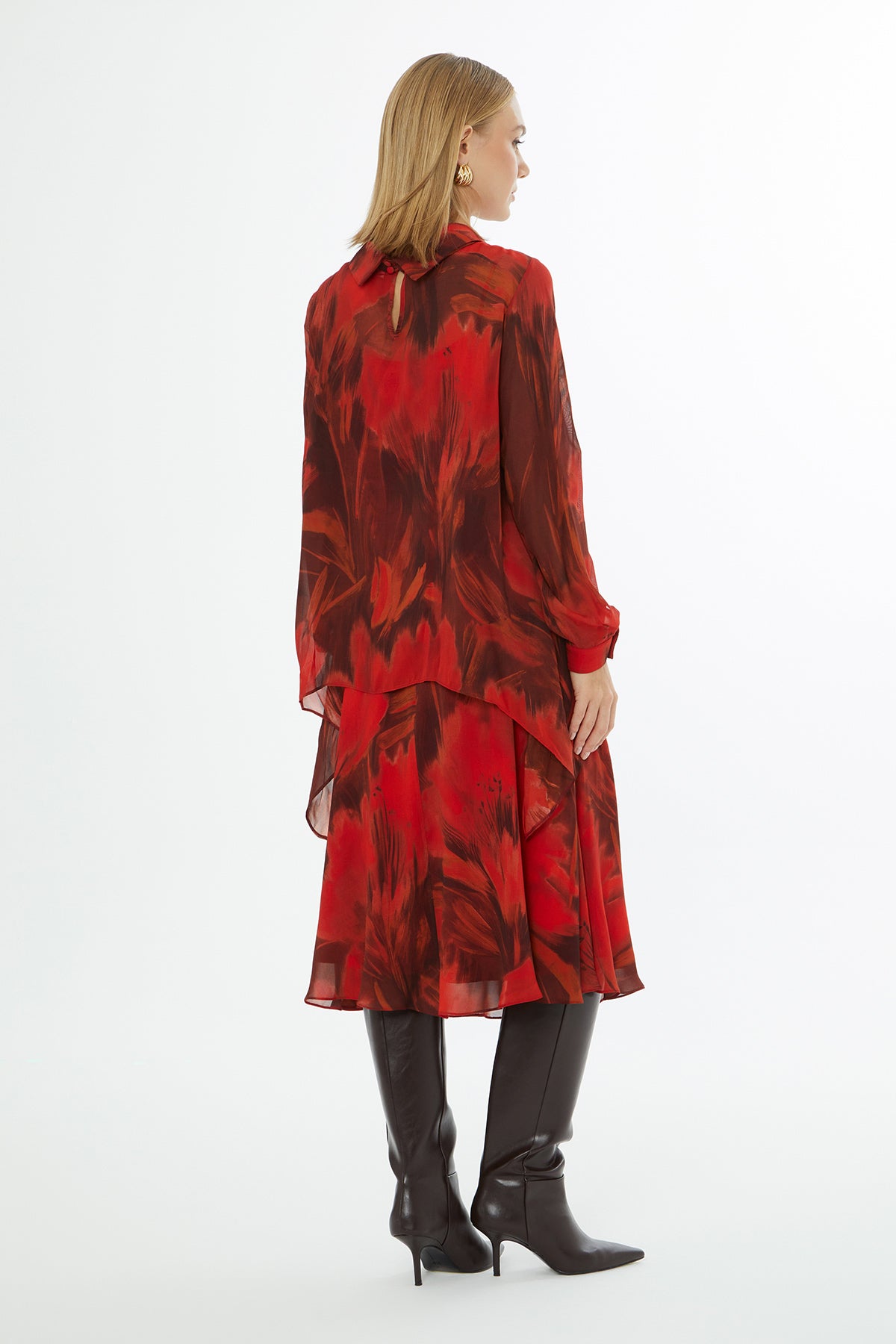 İç Atletli Bluz Desenli Bluz